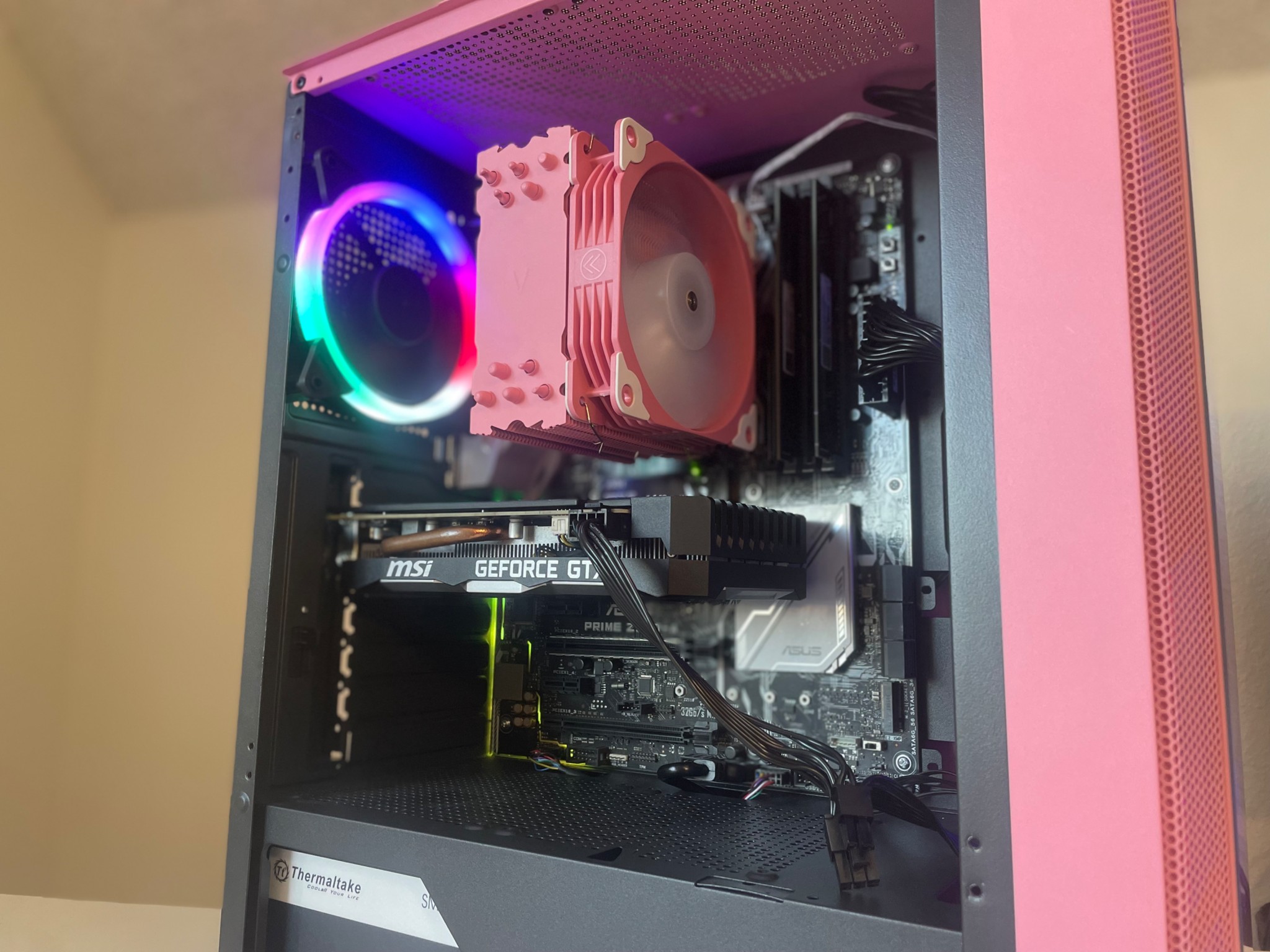 Pretty Pink PC 🌸 Intel I5 , 1660 Super 6GB , 512 GB NVME , 16 GB RAM