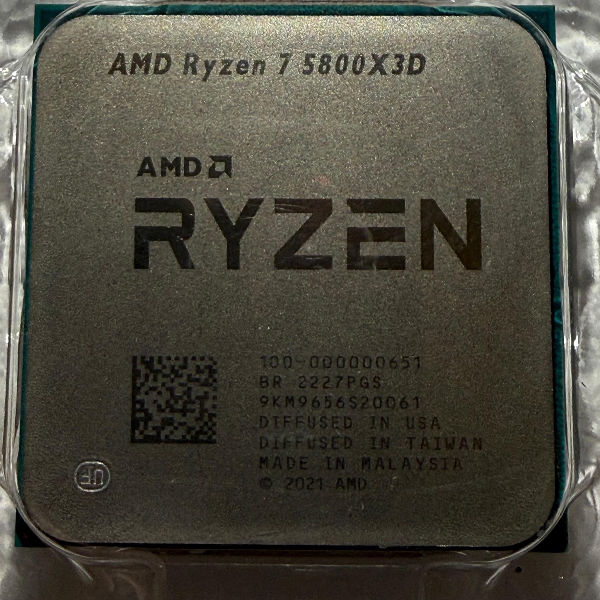 AMD Ryzen 7 5800X3D