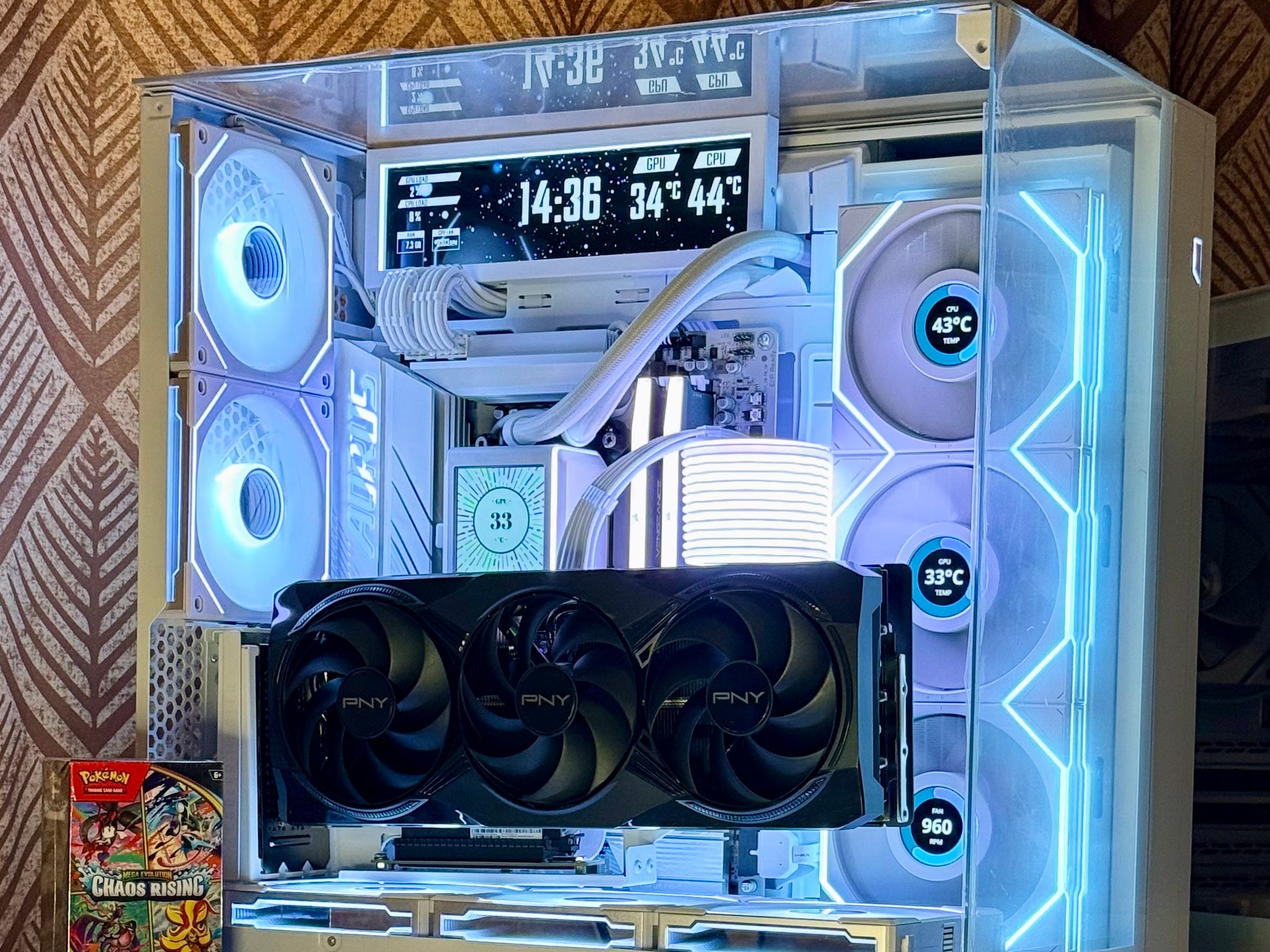 🎁 FREE Pokémon Booster Bundle ❄️ RTX 5080 + Ryzen 7 9800X3D ❄️ Gaming PC | Arctic Nova ⚡