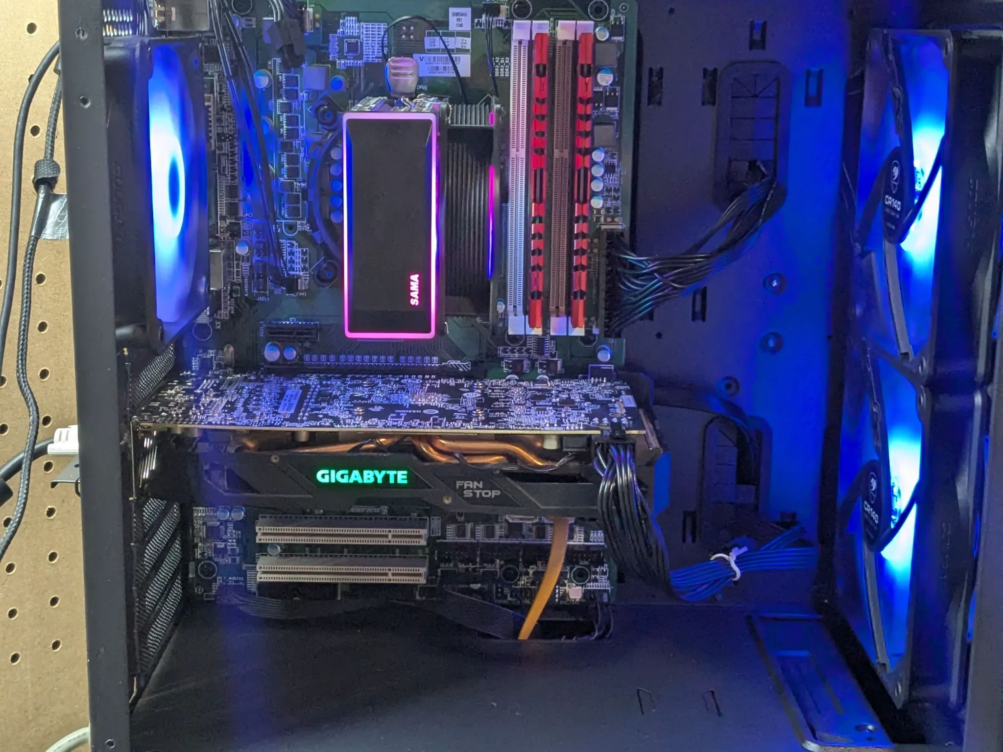 Marvel Rivals Ready | Xeon (same as i7) , 16GB RAM, RX 480 8GB, 480GB SSD, Win10, RGB, Wifi