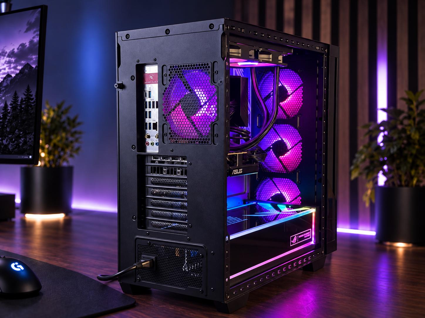 🌆 AURORA Gaming PC | RTX 5060 | ULTRA 7 265F | 32GB DDR5 | 1TB NVME | WIFI + BT | FREE SHIPPING