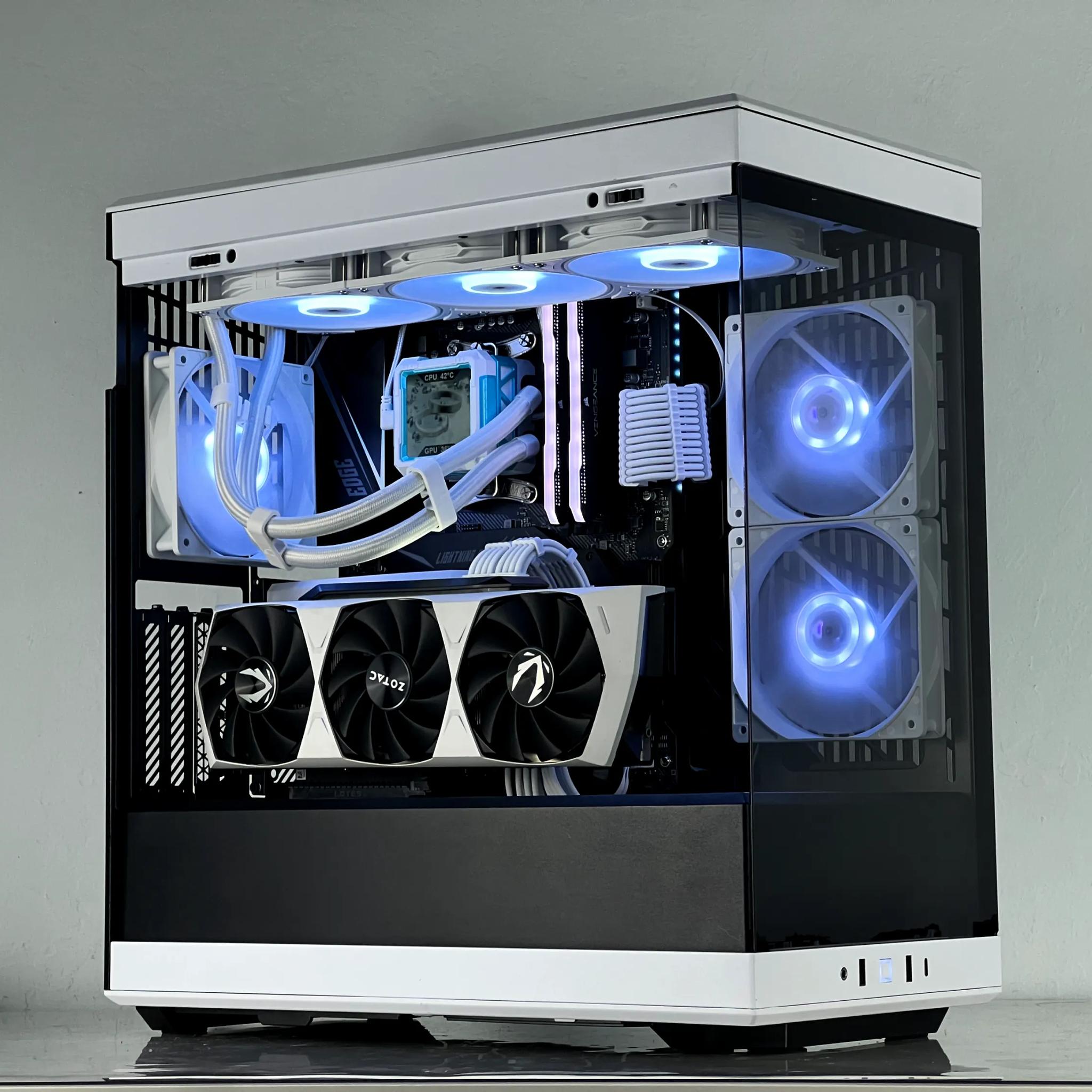 ❄️ 4K Gaming PC❄️  - RTX 3090 24GB, Ryzen 7 5700X3D, 64GB DDR4, 1TB NVMe