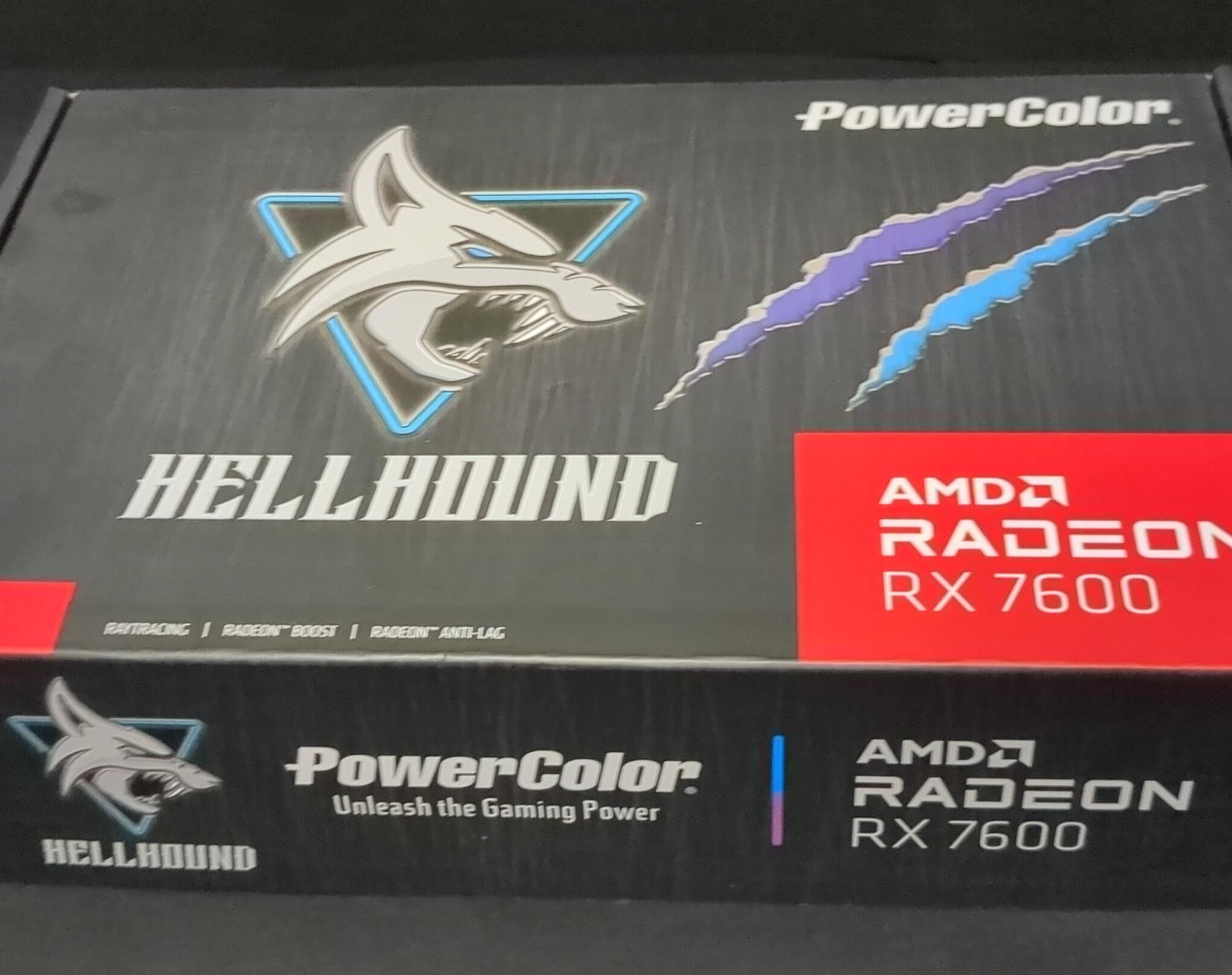 AMD Radeon RX 7600 PowerColor Hellhound