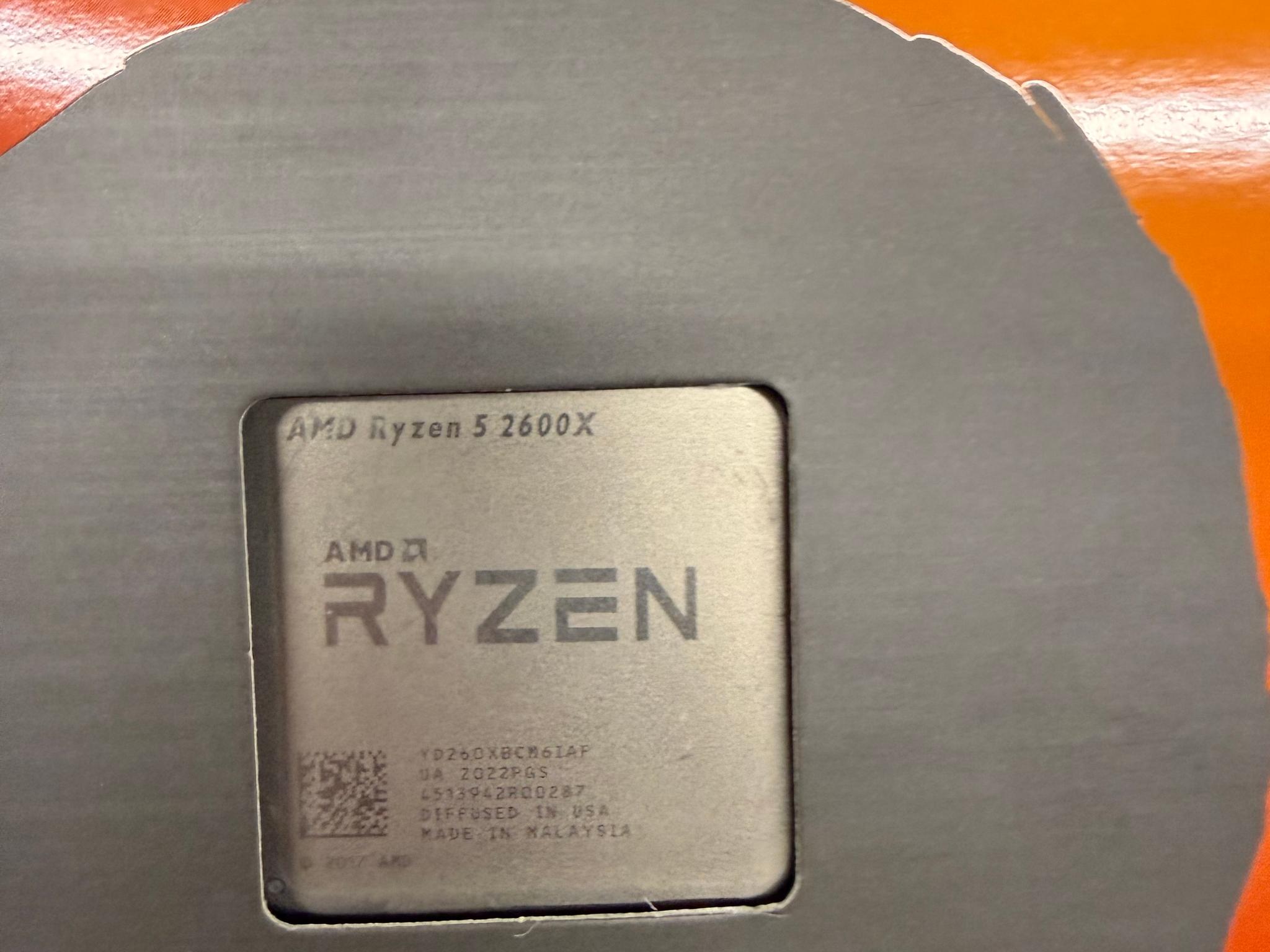 AMD Ryzen 5 2600X