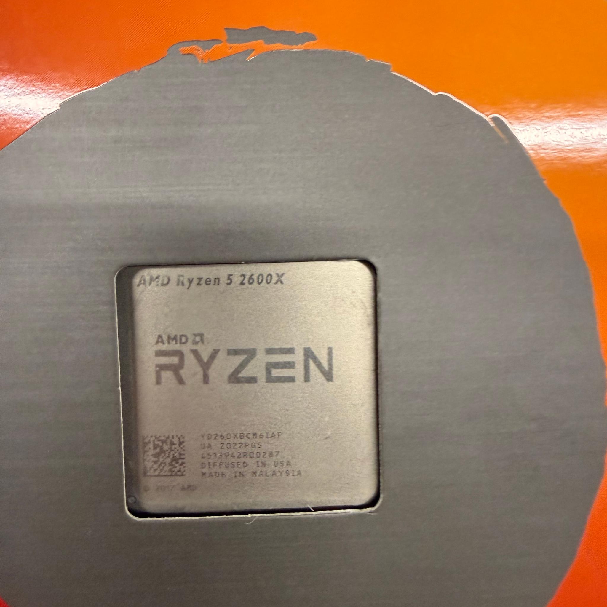 AMD Ryzen 5 2600X