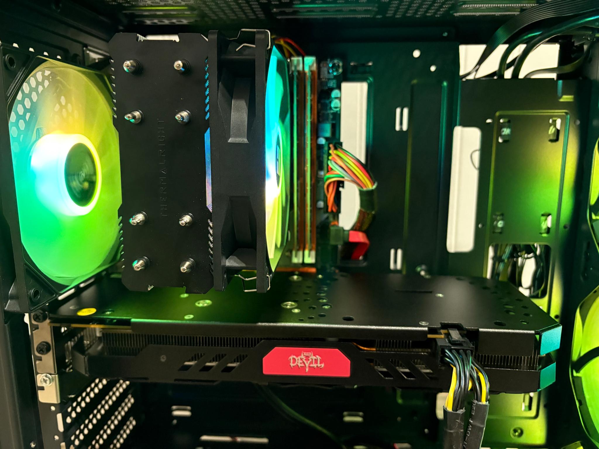 SOLD! OAK WOOD GAMING PC! I5 RX 480