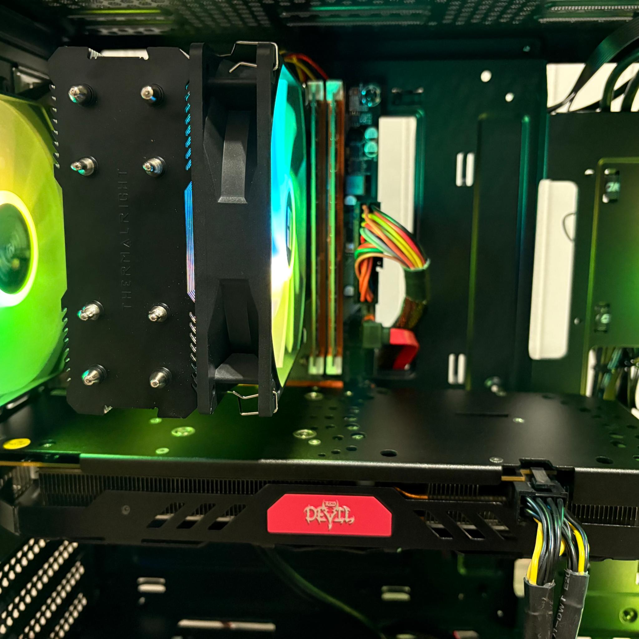 SOLD! OAK WOOD GAMING PC! I5 RX 480