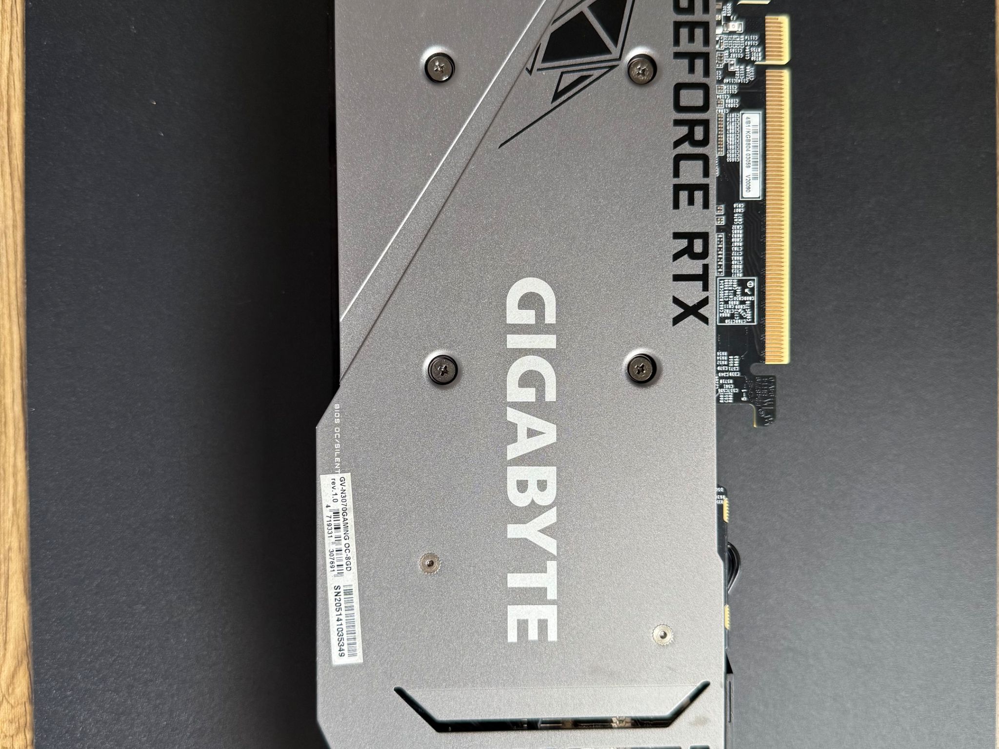Gigabyte RTX 3070 original box