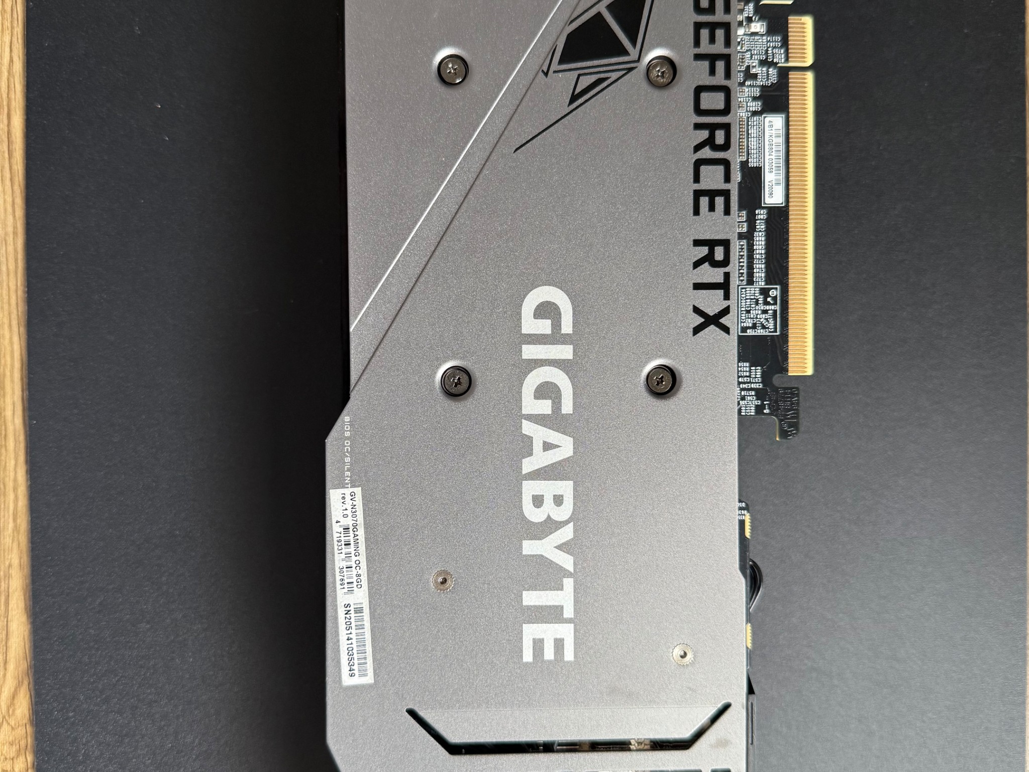 Gigabyte RTX 3070 original box