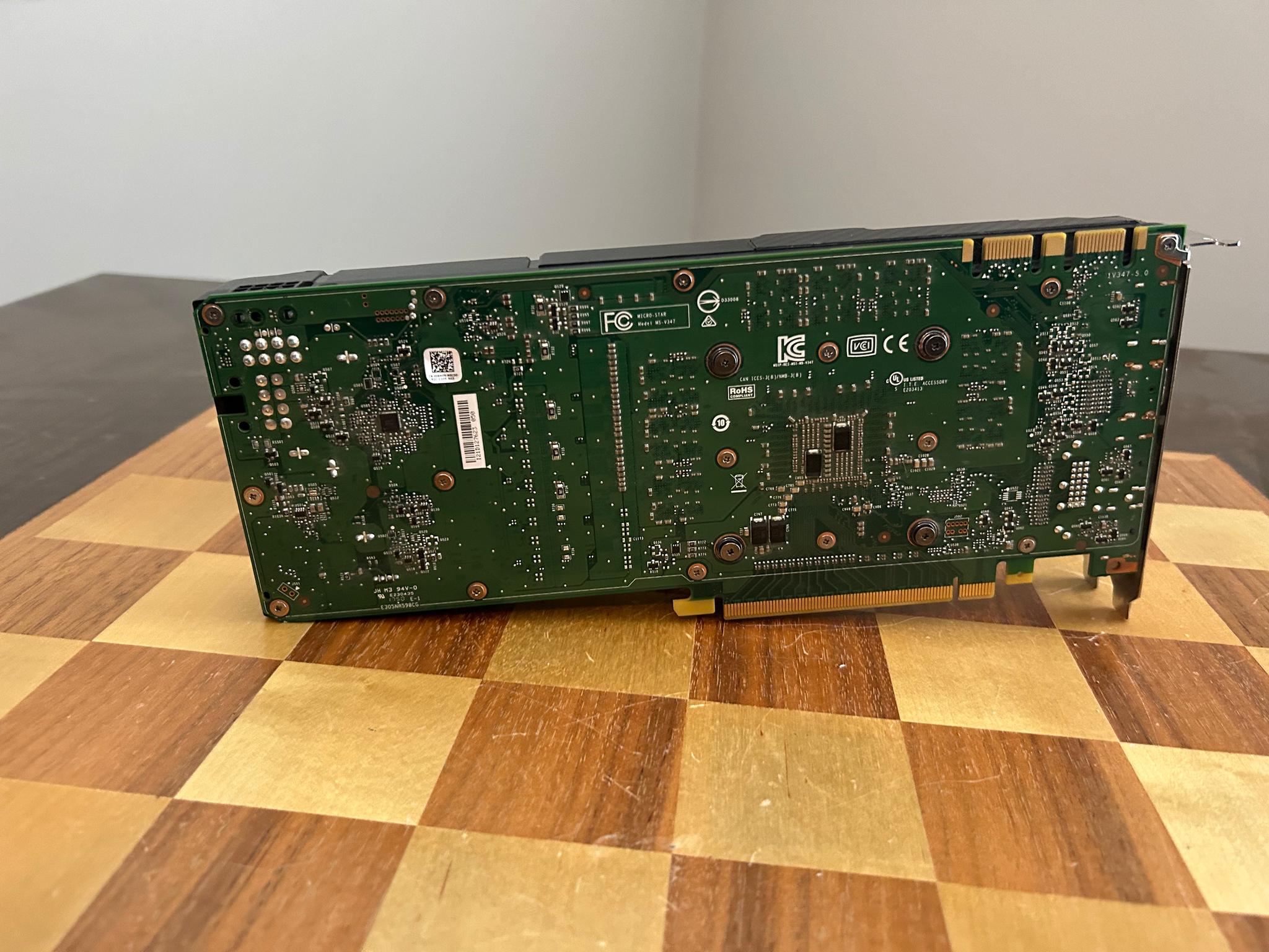 MSI GTX 1070 Blower Card