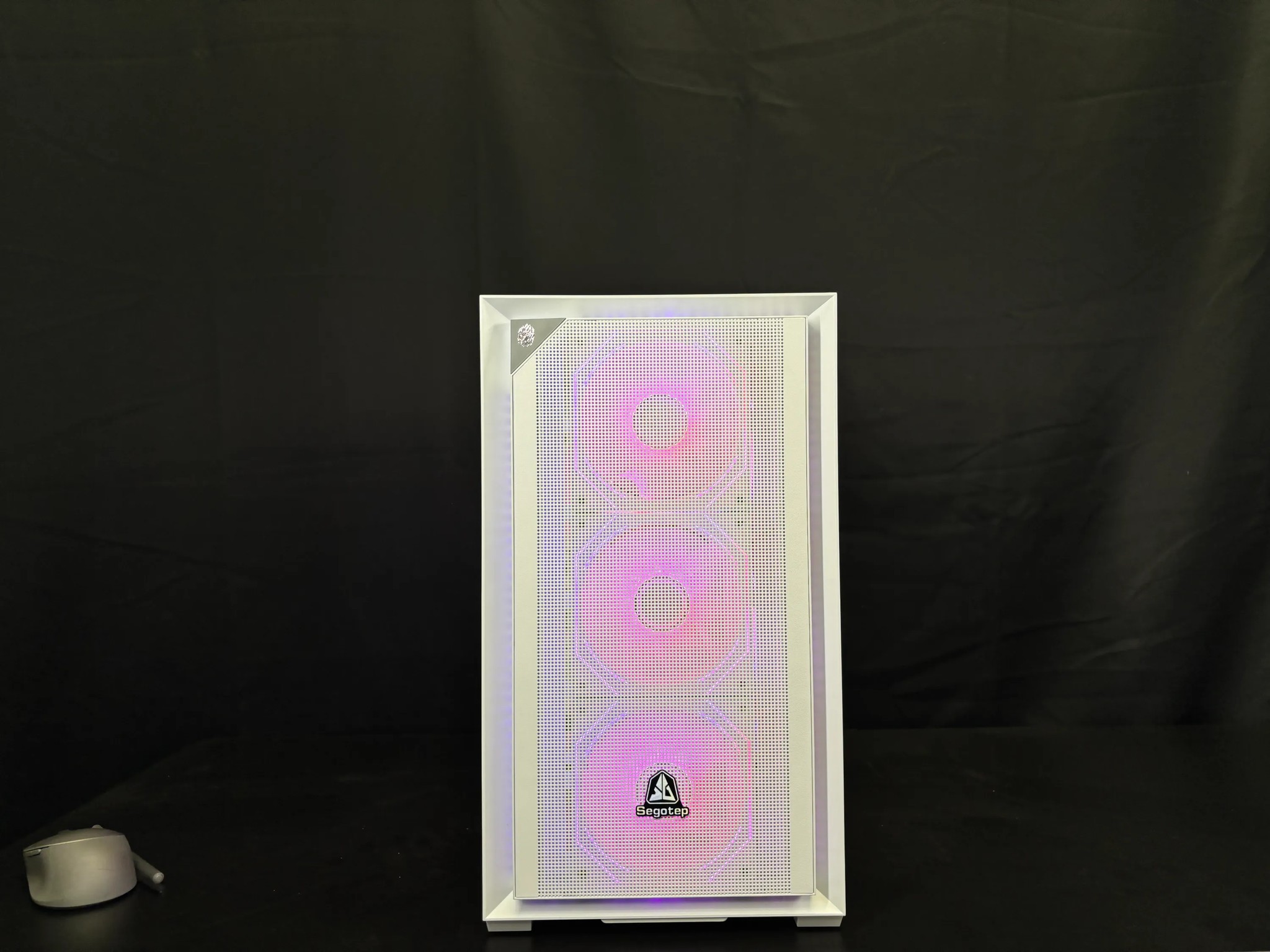 Monkape White Edition | i5-12400F | RTX 4060 White | 16GB DDR5 | 512GB NVMe | RGB Gaming Desktop