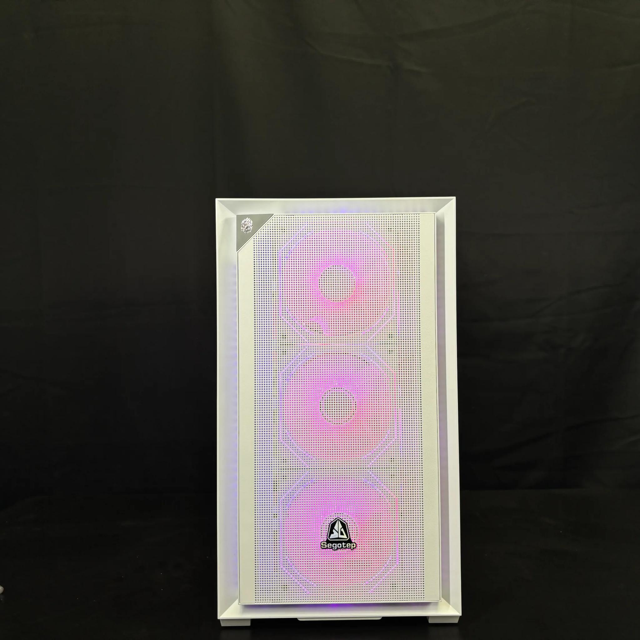 Monkape White Edition | i5-12400F | RTX 4060 White | 16GB DDR5 | 512GB NVMe | RGB Gaming Desktop