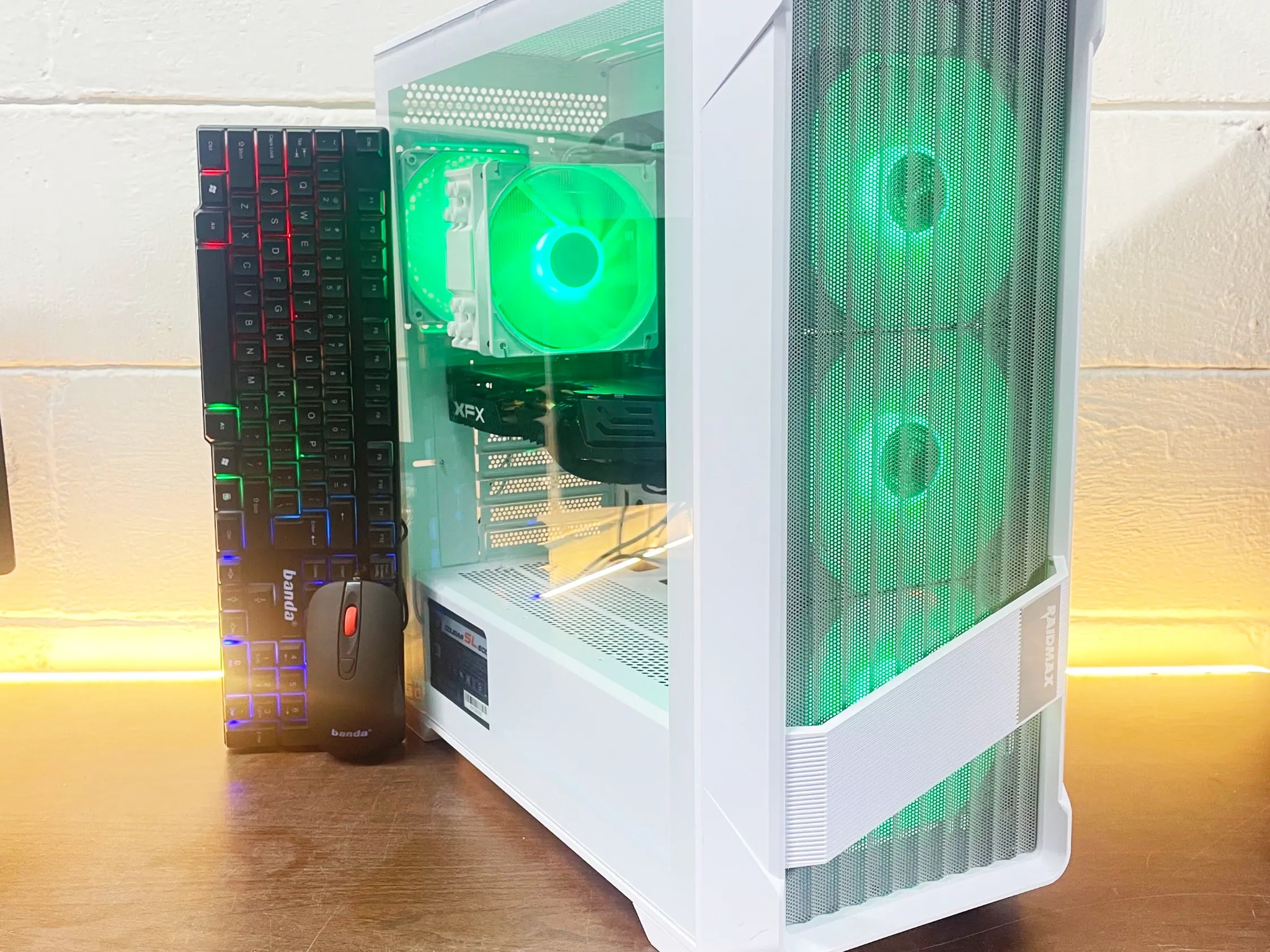 Budget Gamer PC | GTA & Fortnite READY | Intel i7 / RX580 / 8GB / 1.1TB Win 11 Pro + Wi-Fi