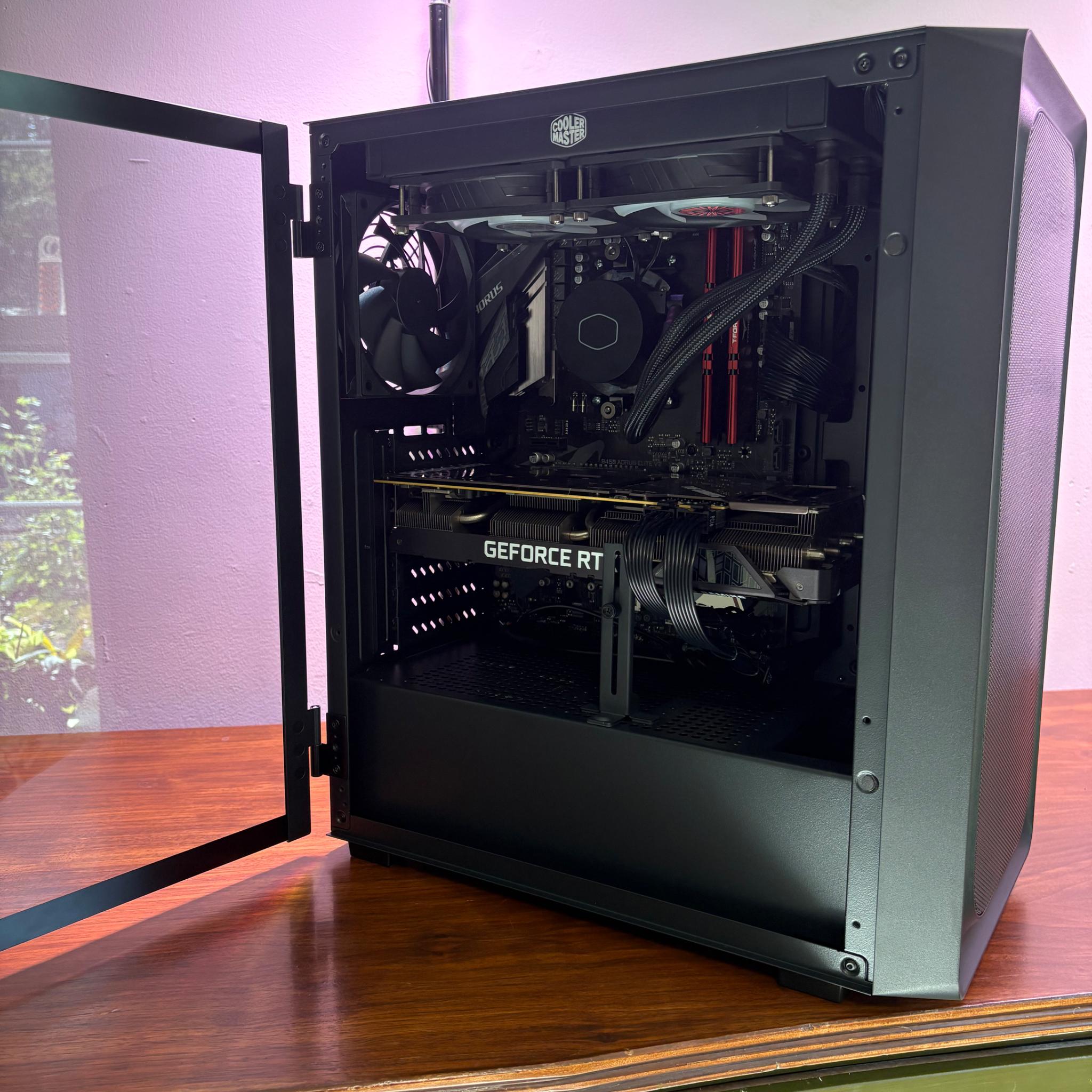 RTX 3070 | Ryzen 5 5600X | 32GB DDR4 | 1TB Total SSD's | 650W PSU | 5 x Fans | AIO
