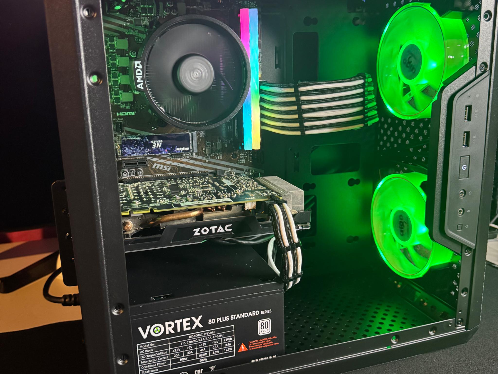 FTL: AMD RYZEN 2600 / 16gb / 512 ssd / Nvidia 1070ti 8gb