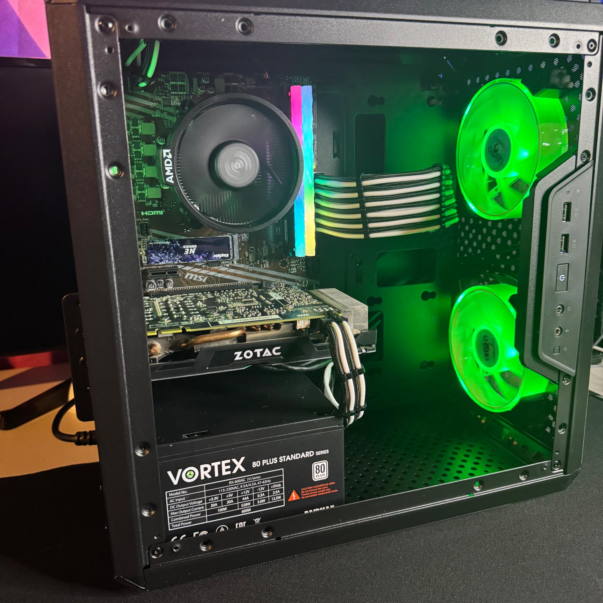 FTL: AMD RYZEN 2600 / 16gb / 512 ssd / Nvidia 1070ti 8gb