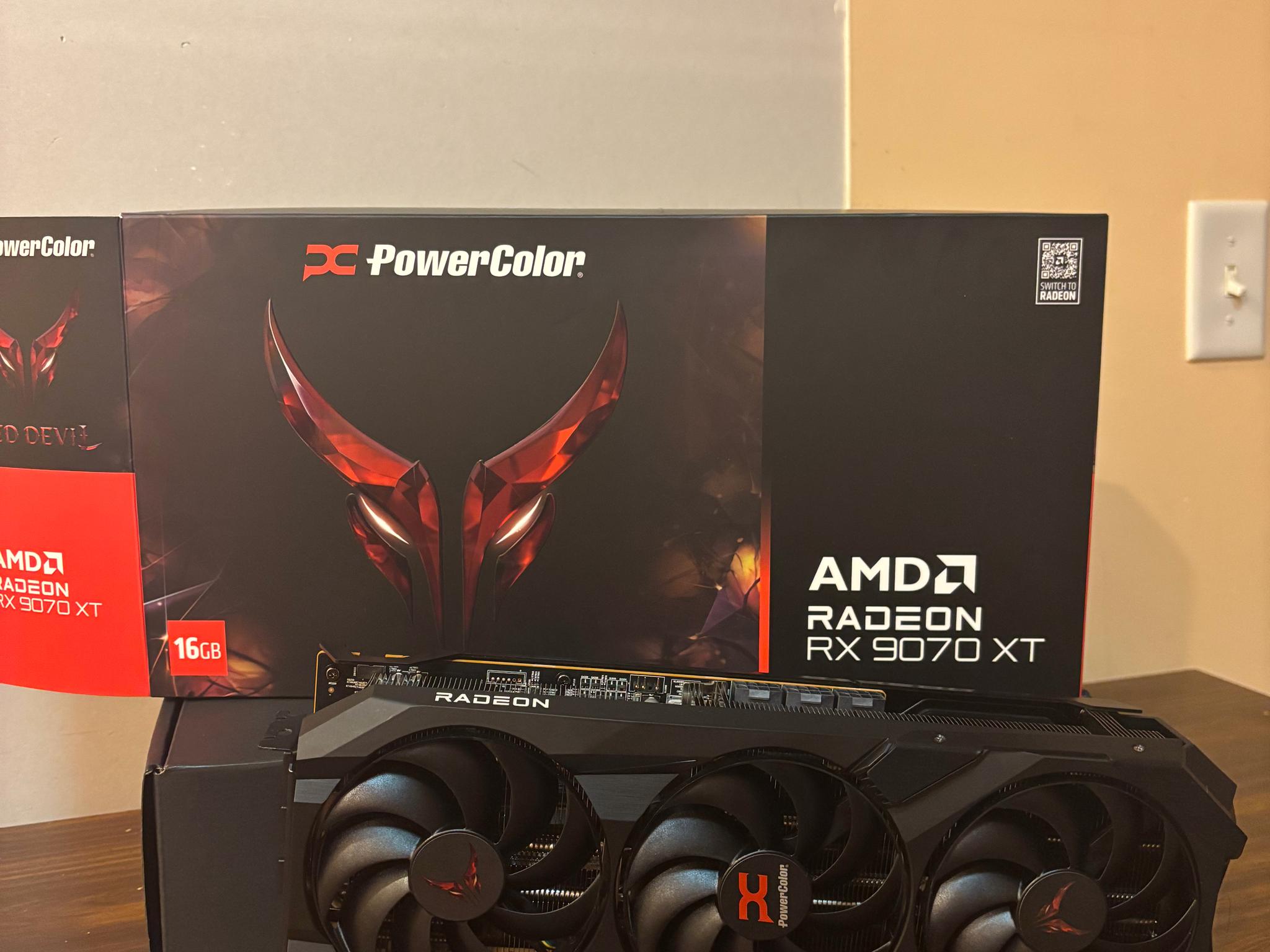 PowerColor Red Devil RX 9070 XT (Fully Functional & Read Description)