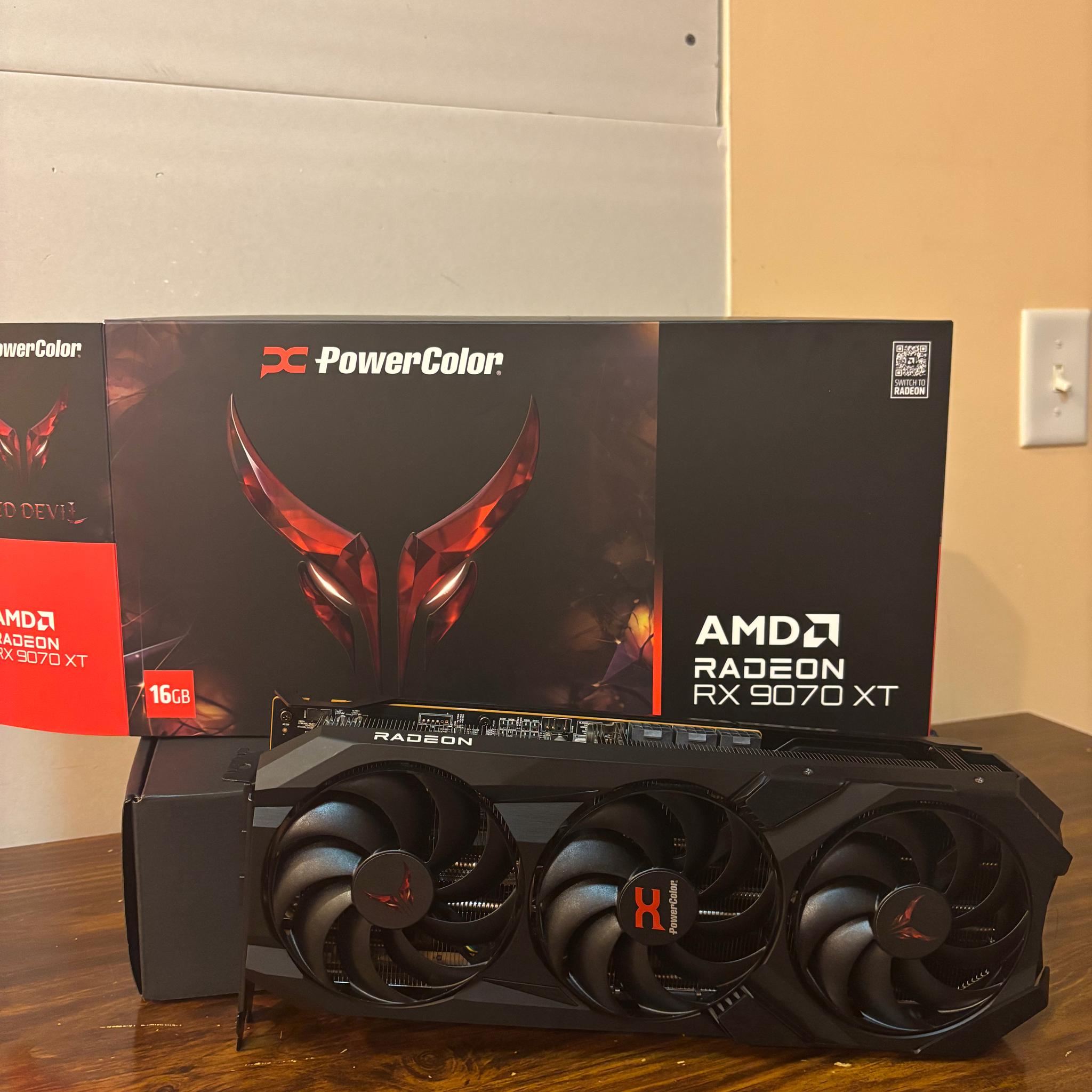 PowerColor Red Devil RX 9070 XT (Fully Functional & Read Description)