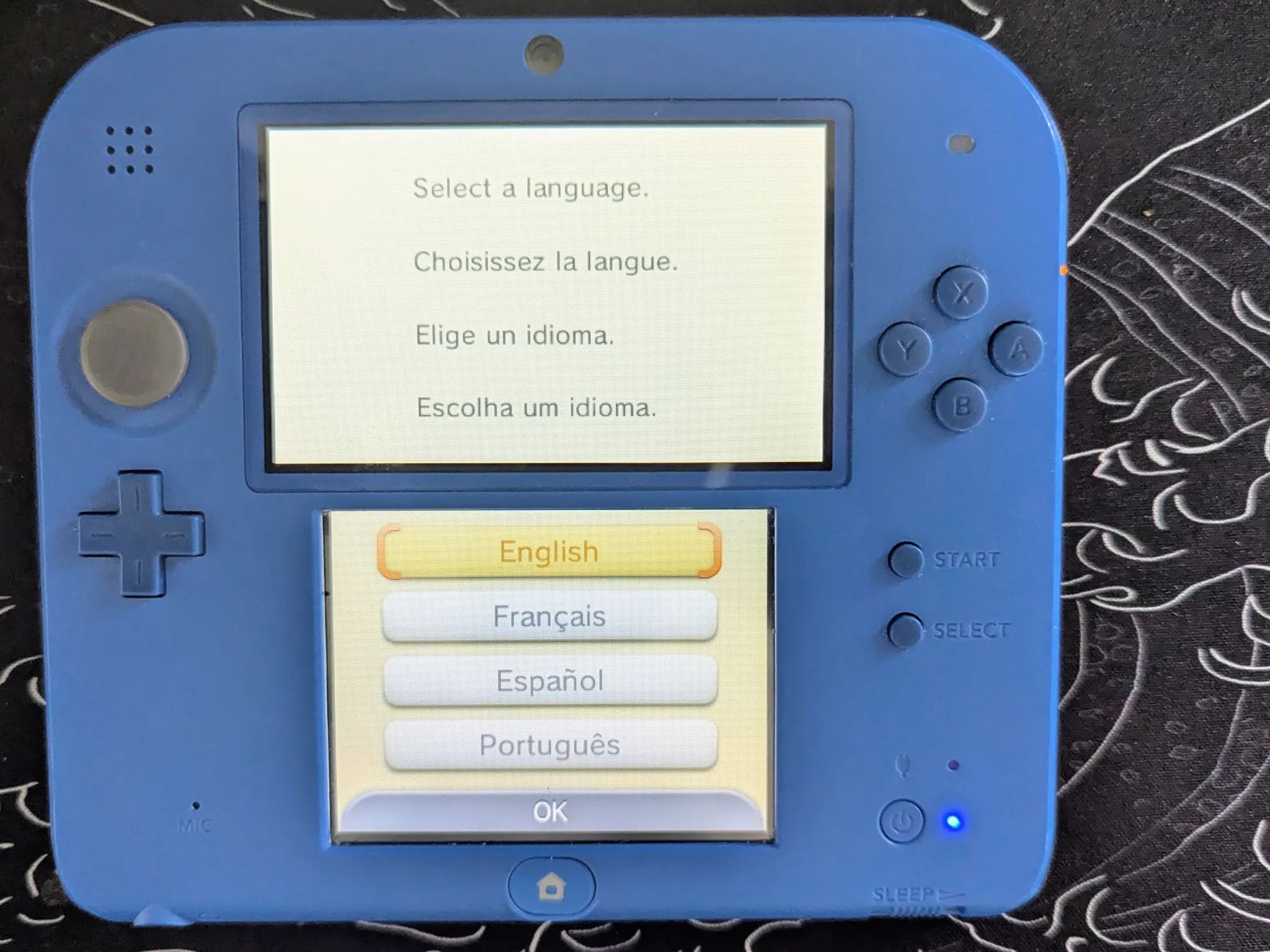Blue Nintendo 2DS