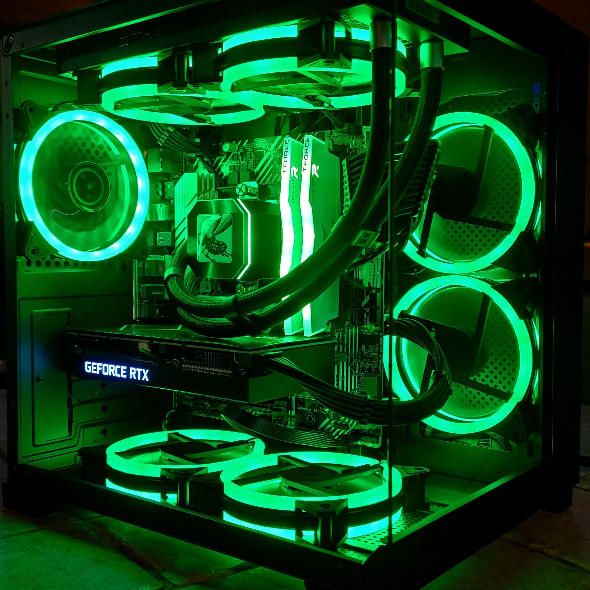 Sapphire II: i7 11700k, RTX 3060TI, 1.25 Gb SSDs, Water Cooled, 700W, WiFi