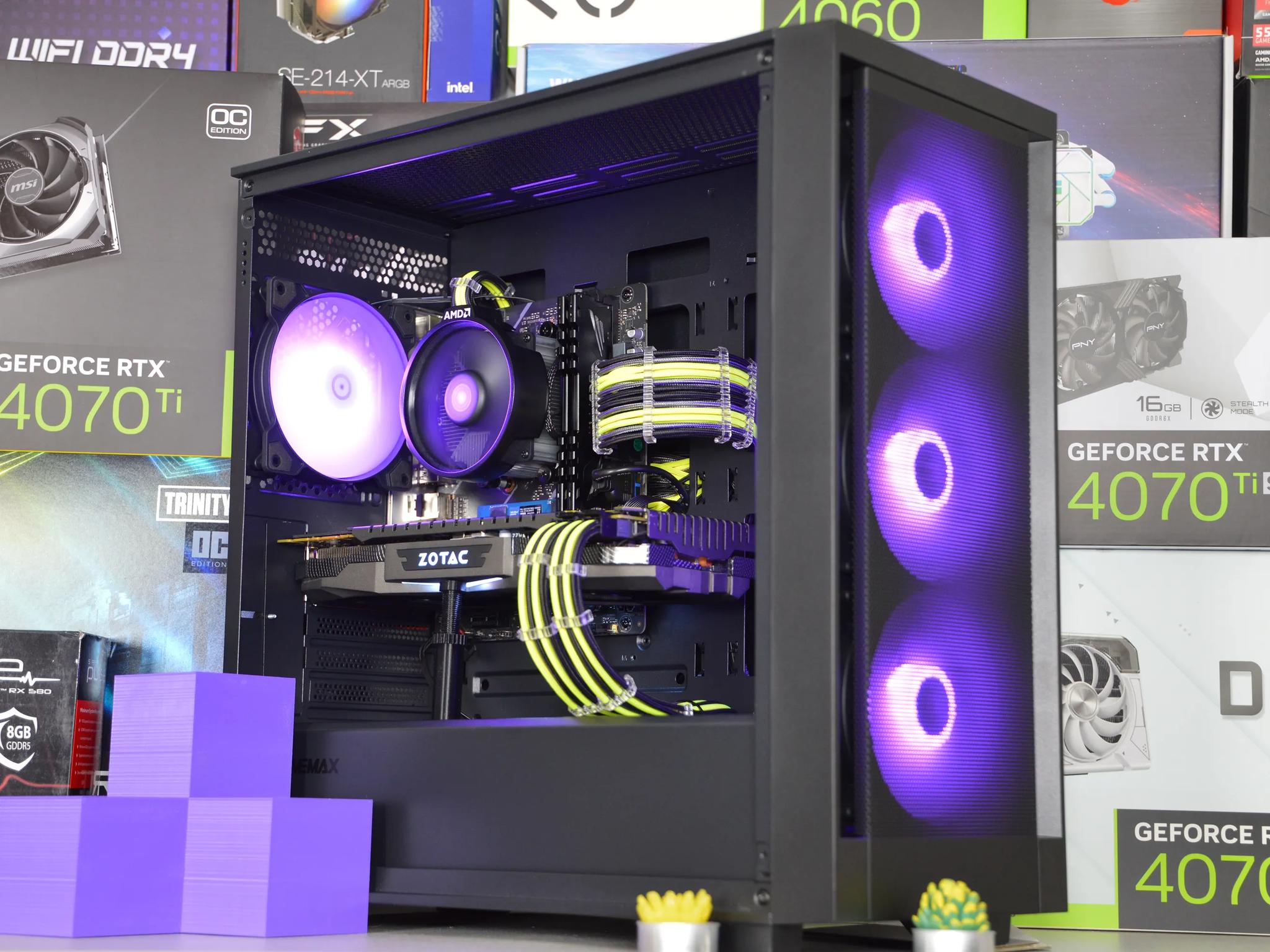 🟡🟡| GTX 1070 8GB | RYZEN 5 2600 | 16GB DDR4 RAM | 1TB NVME SSD | CyberFunk |