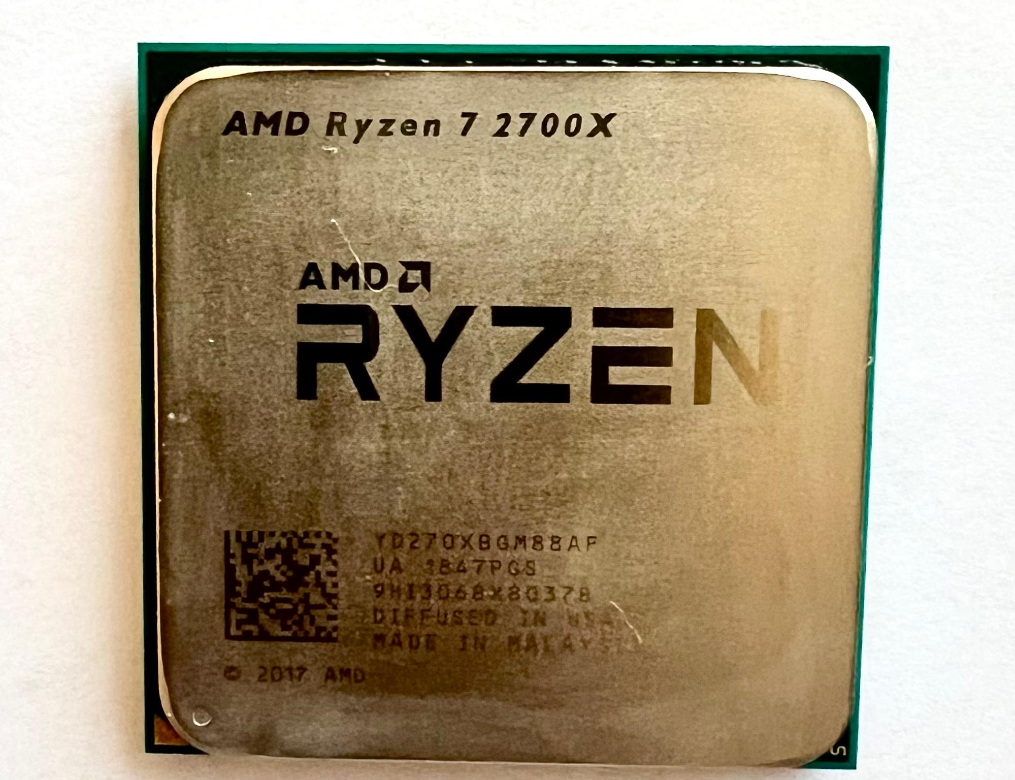 AMD Ryzen 7 2700X
