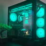 "Tron Battery" Custom Gaming PC Ryzen 5700x/RTX 3080 12GB