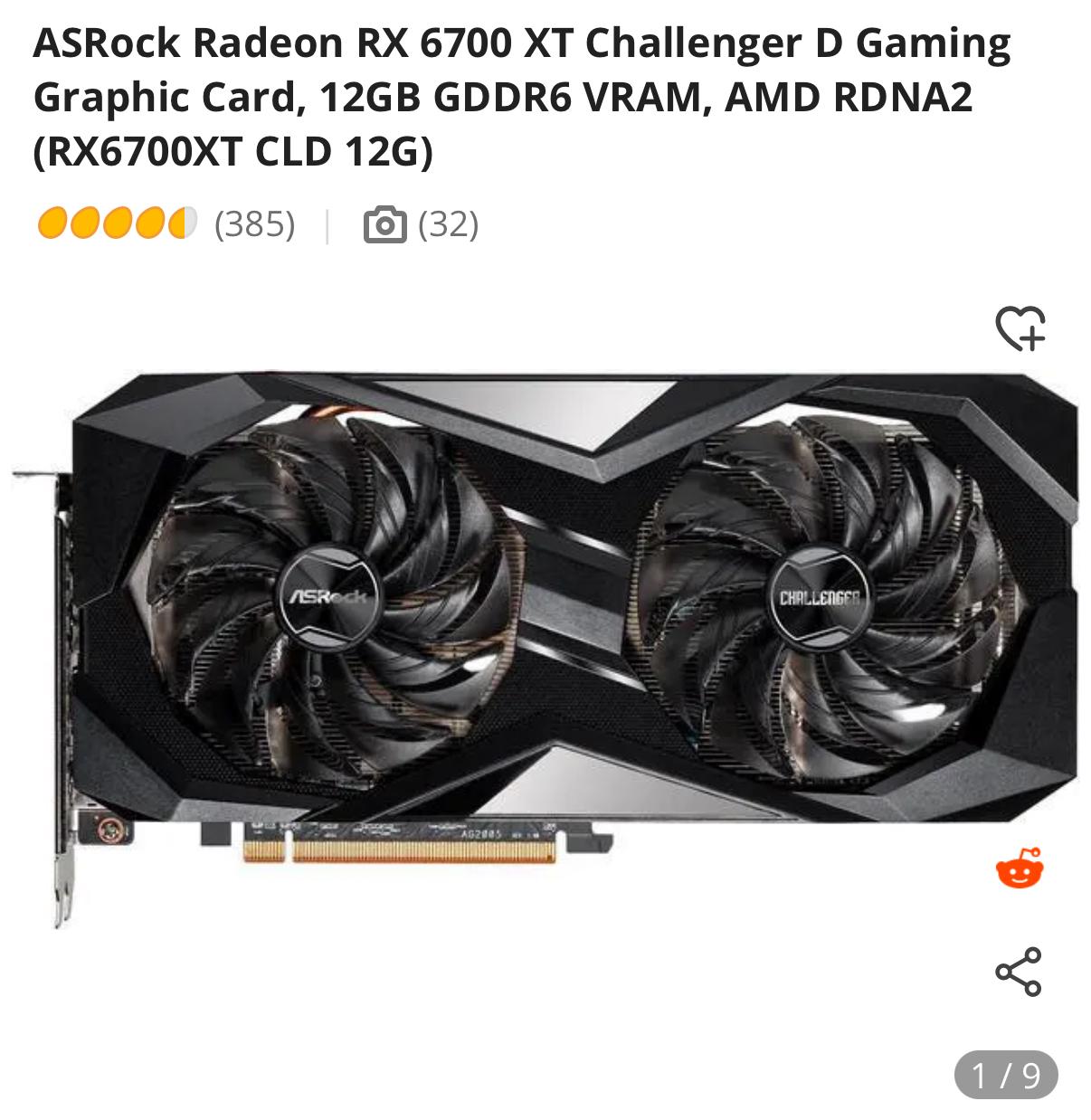 Asrock 6700XT 12GB