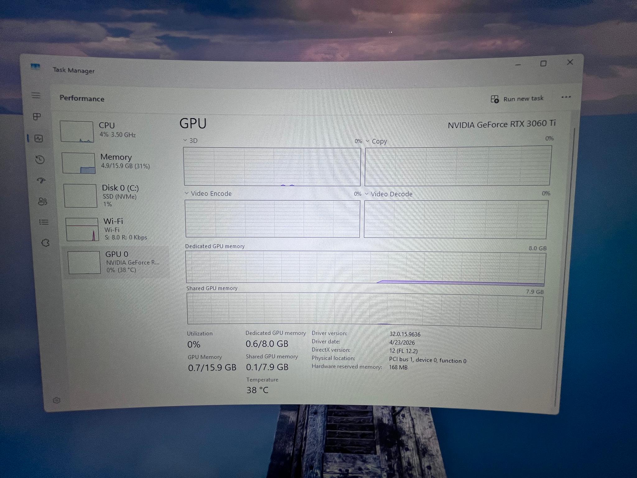 🌌 AMD+NVIDIA Gaming PC - RTX 3060 Ti, Ryzen 5, 1 TB NVME SSD, 16GB RAM, Wifi 6, Bluetooth