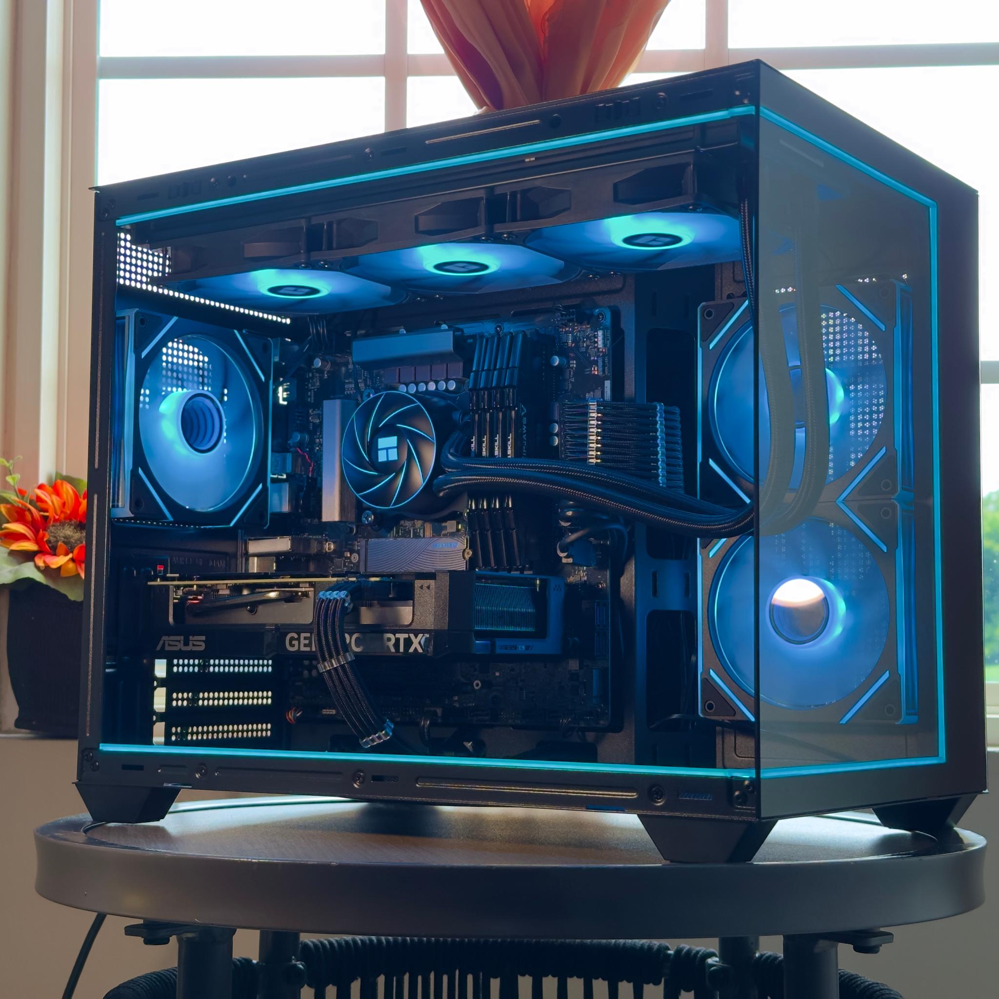 💙Gaming/Steaming PC💚 | RTX 4070 12GB | Intel i7 | 2.5TB | 16GB (3200hz) | WiFi + BT | Windows 11