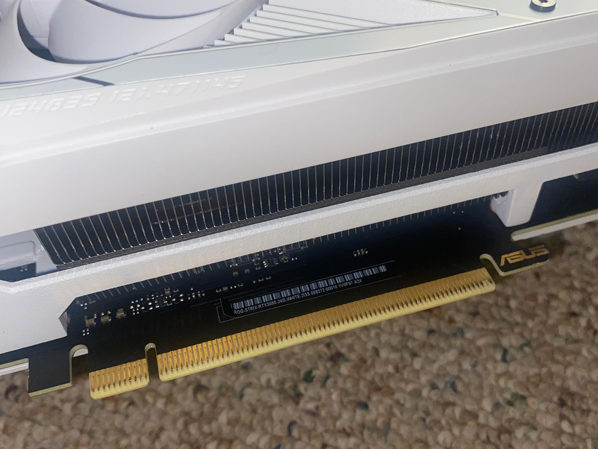 ASUS ROG STRIX RTX3090 24gb WHITE OC GPU