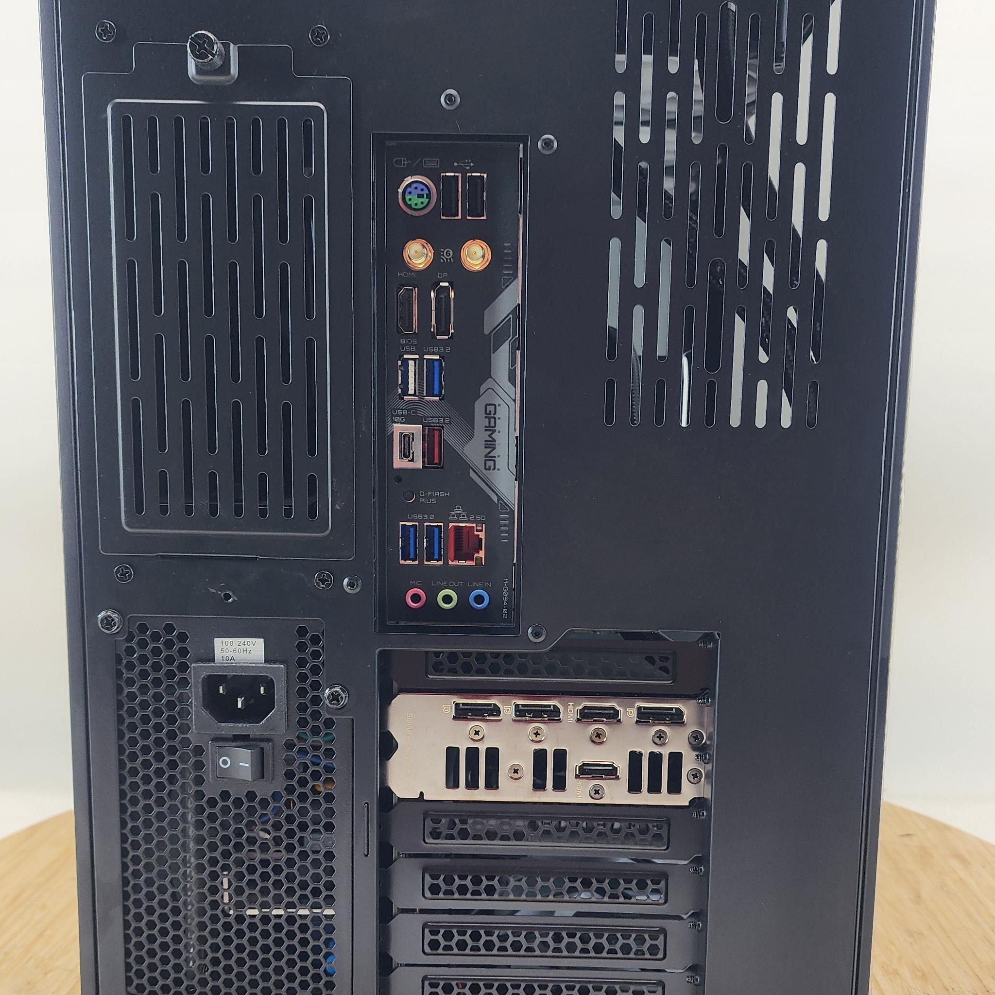 Gaming PC Ryzen 7 7800X3D 32GB RAM 1TB SSD RTX 4070 Ti 12GB Windows 11 Computer