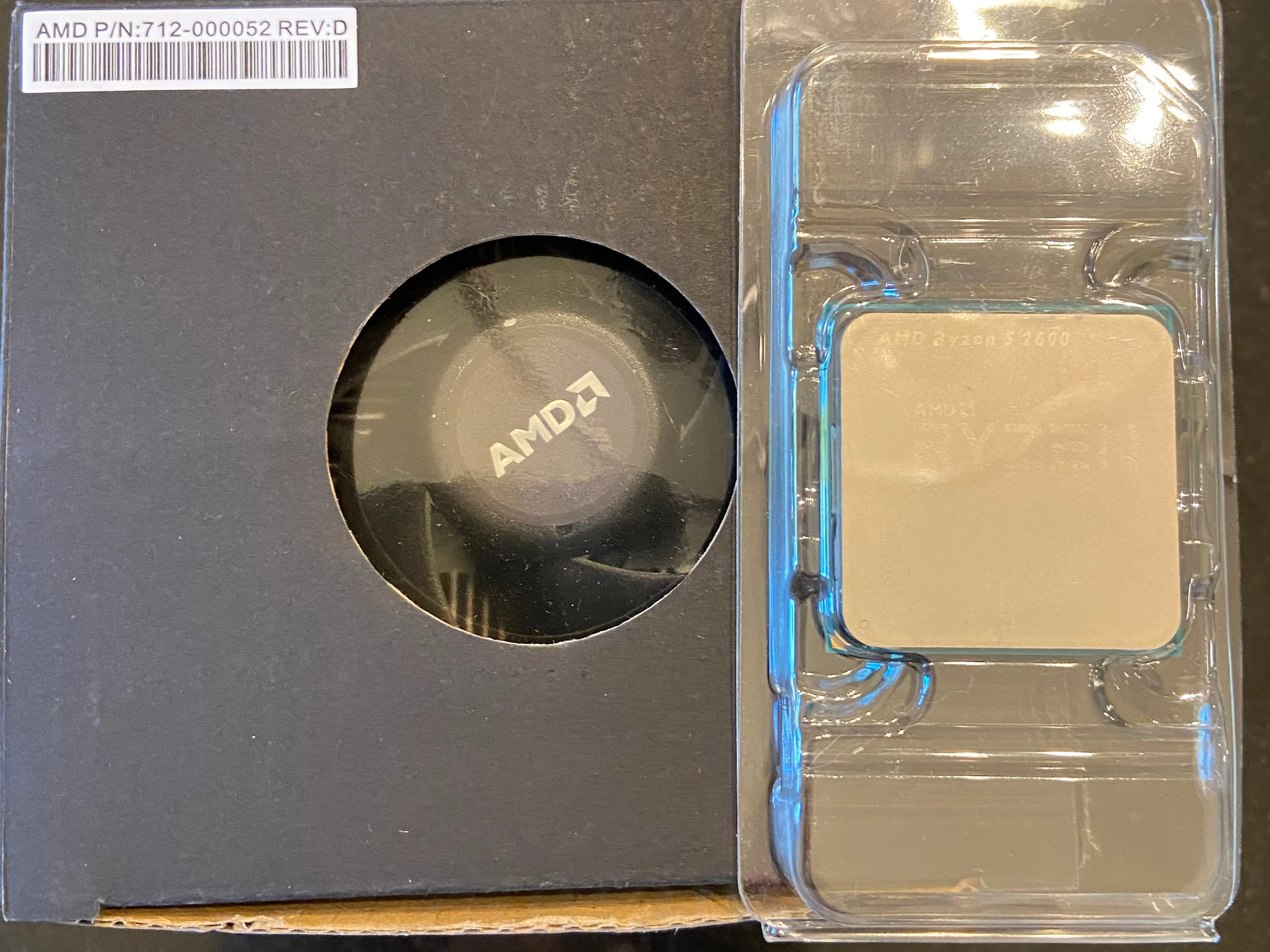 (2) Ryzen 5 2600 CPU's w/ Wraith Stealth Cooler