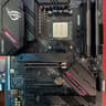 Ryzen 7 5800X3D, Asus ROG Strix B550-F Gaming WiFi 2, and 32 GB RAM combo