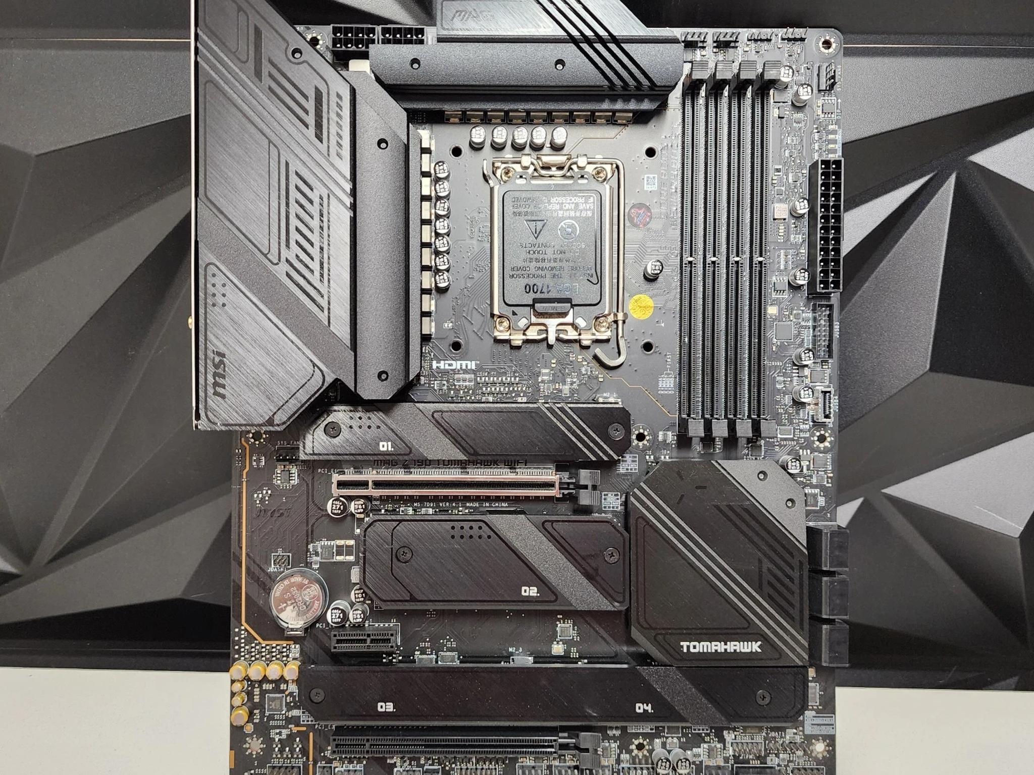 UPDATED BIOS MSI MAG Z790 TOMAHAWK WIFI LGA1700 DDR5 ATX Motherboard