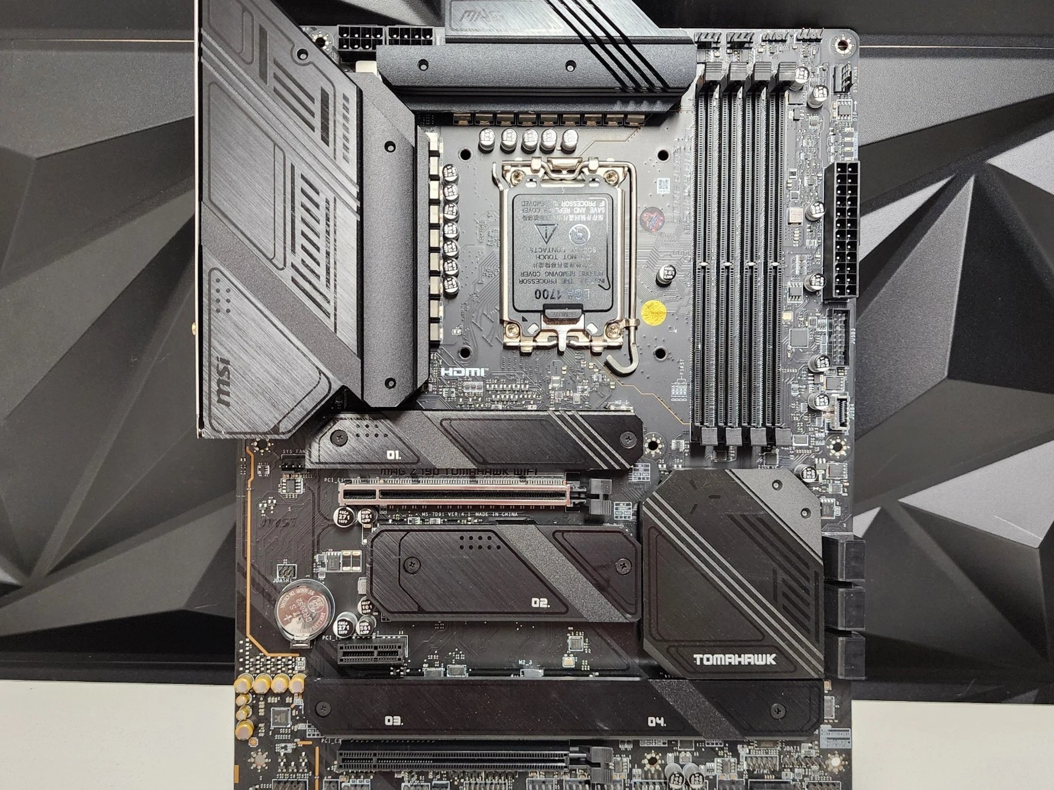 UPDATED BIOS MSI MAG Z790 TOMAHAWK WIFI LGA1700 DDR5 ATX Motherboard