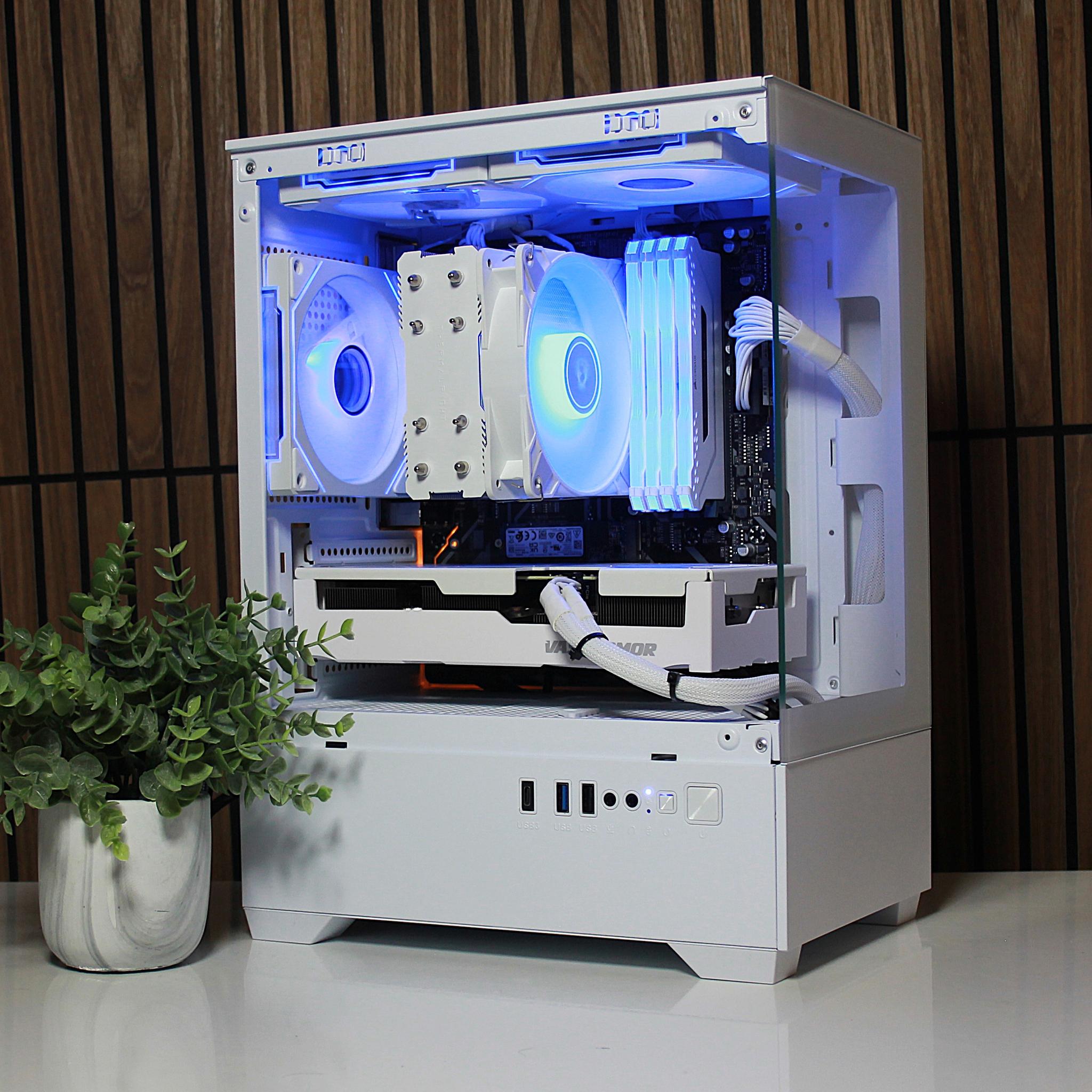 ❄️All WHITE Gaming PC ❄️| Ryzen 5 5600X3D | RX 9060XT 16GB💻| 32GB RAM | NVME | Windows 11