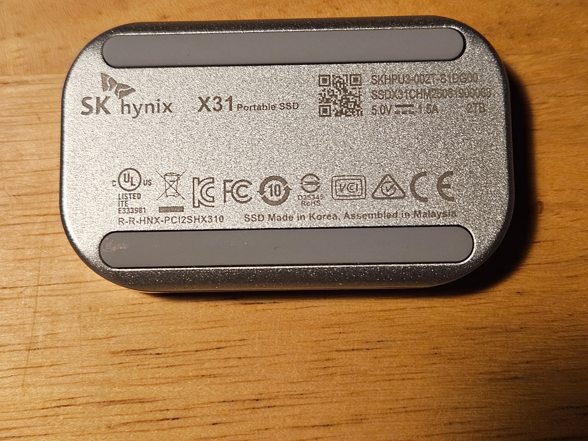 Sk hynix Beetle X31 Portable 2TB SSD Grey with DRAM