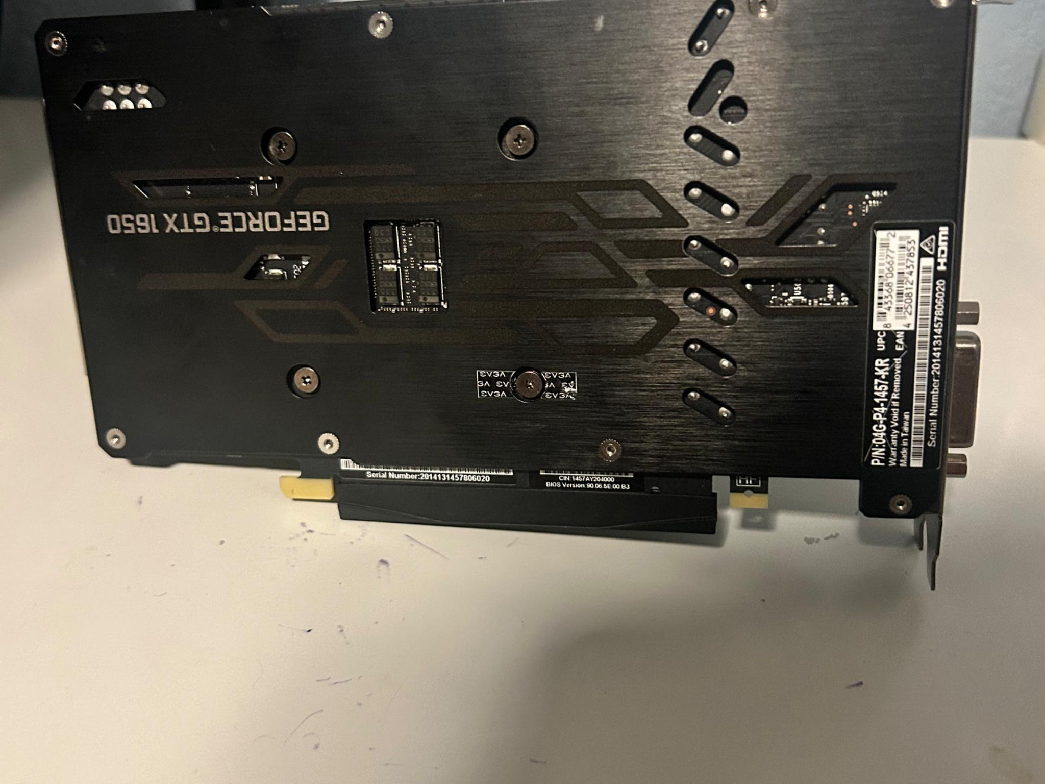 EVGA GeForce GTX 1650 KO ULTRA GDDR6 4GB