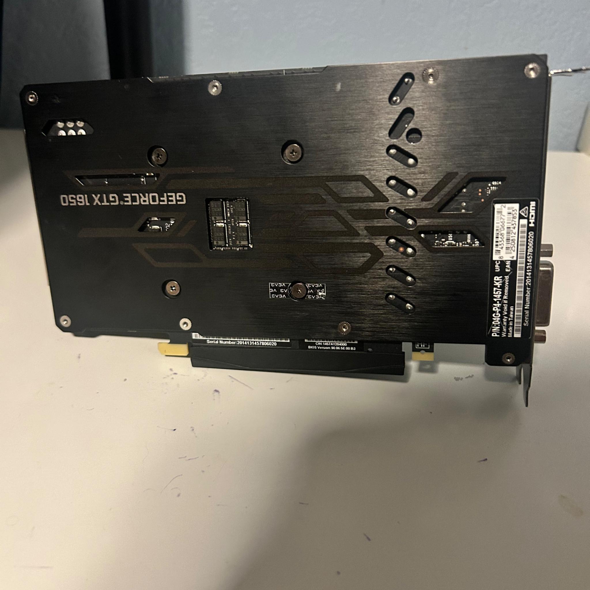 EVGA GeForce GTX 1650 KO ULTRA GDDR6 4GB
