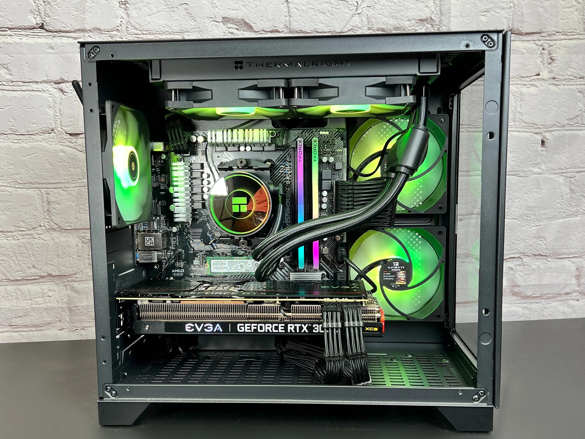 Ryzen 7 5700X RTX 3080 16GB RAM 1TB M.2 Wifi Win 11 Gaming PC