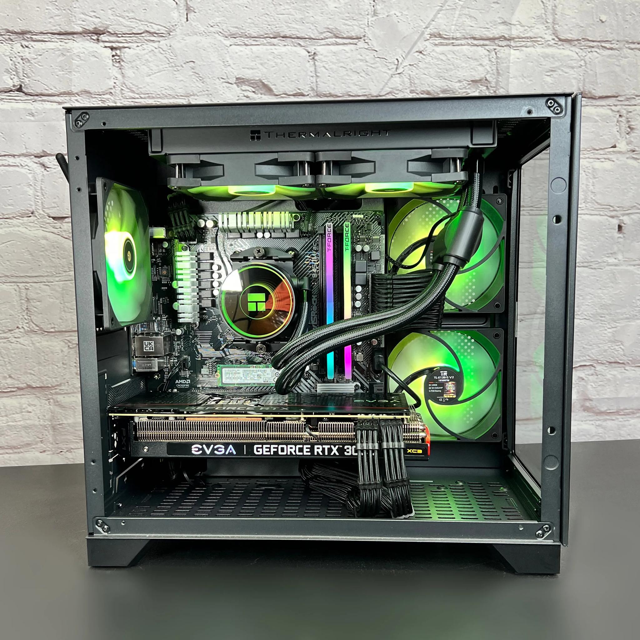 Ryzen 7 5700X RTX 3080 16GB RAM 1TB M.2 Wifi Win 11 Gaming PC
