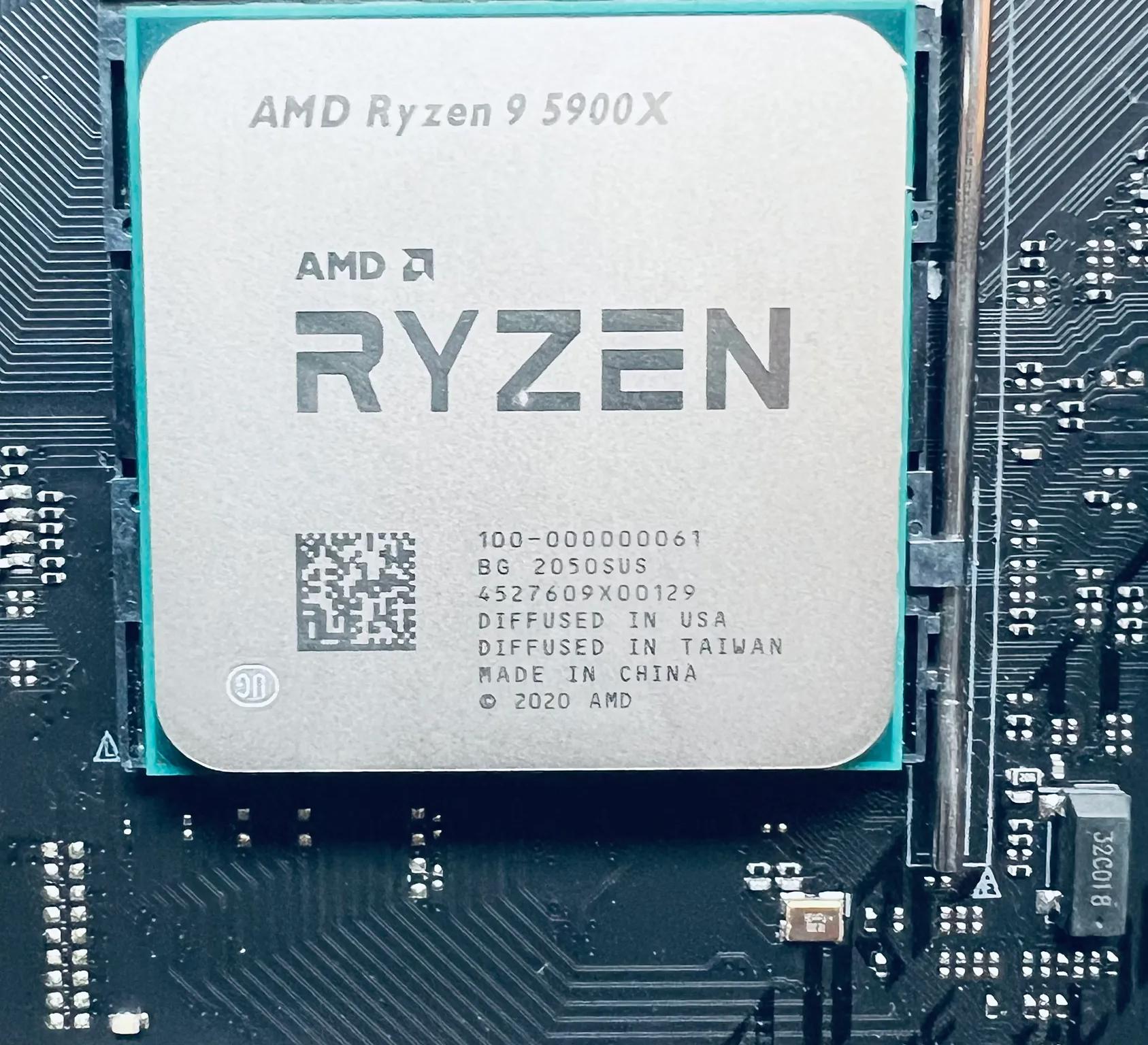 AMD Ryzen 9 5900X CPU with ASUS ROG Strix X570-E Gaming Motherboard Bundle