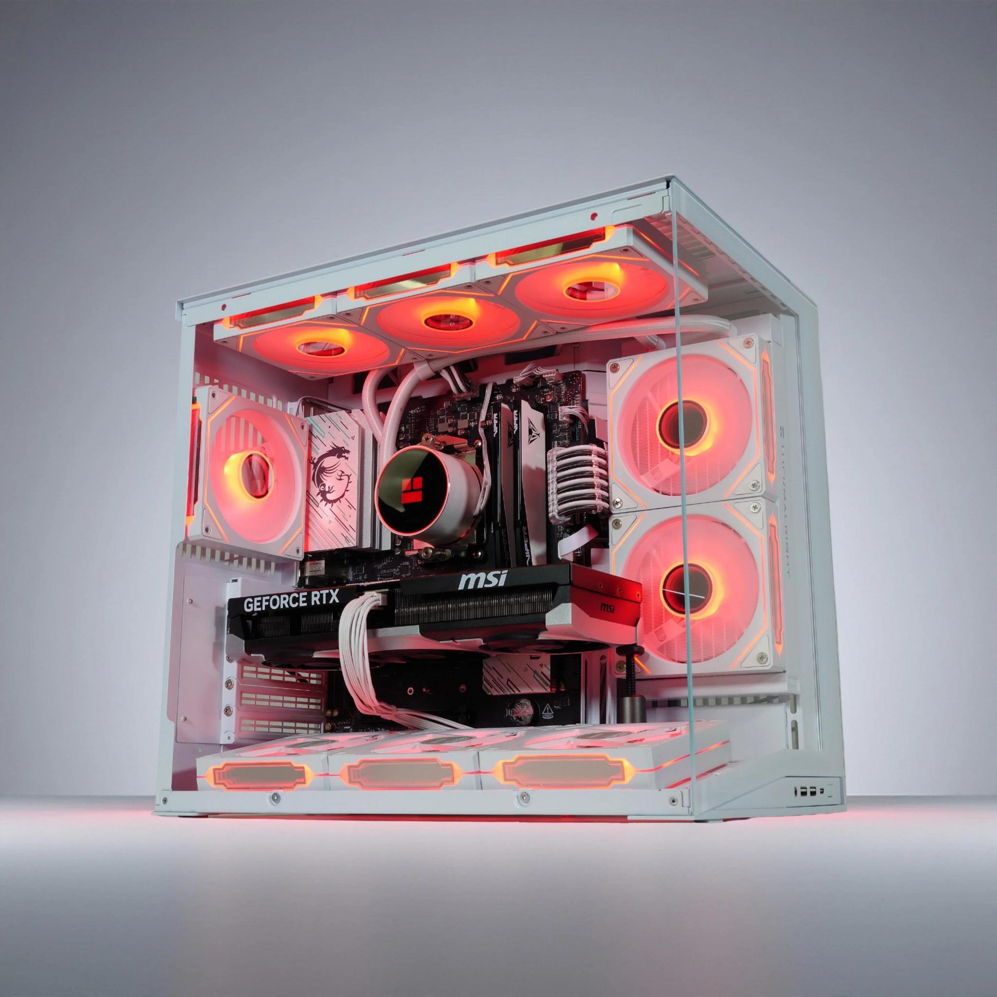 🌌 ☄️Liquid Cooled Gaming PC☄️Nvidia RTX 5070 Ti 16GB🌌AMD Ryzen 9 7900X🌌32GB DDR5🌌2TB NVME