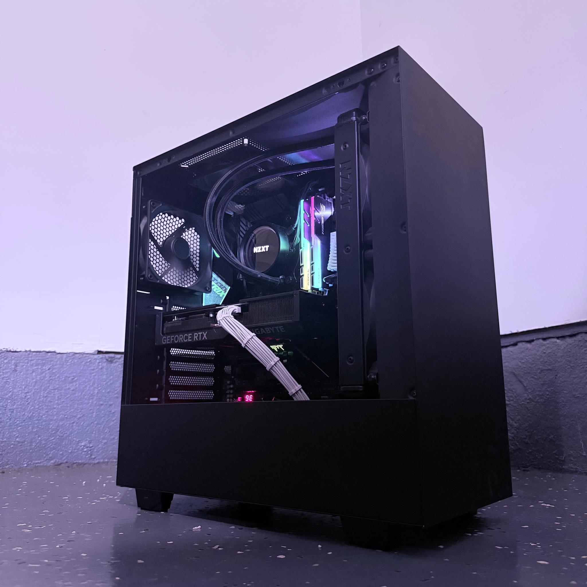 ⚫️"Midnight Apex"⚫️| 4K Gaming | RTX 4070 Ti | Ryzen 9 5950X | 32 Ram | 1TB Samsung 980 Pro