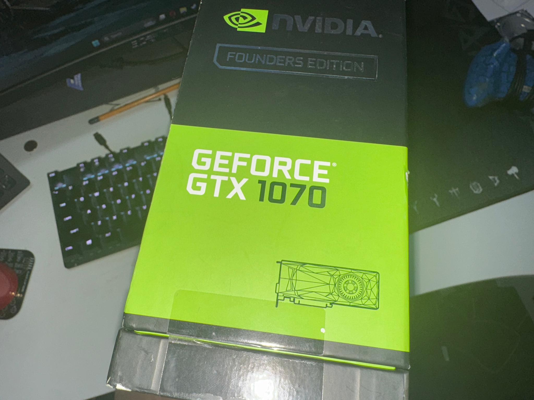 NVIDIA GeForce GTX 1070 BOX ONLY