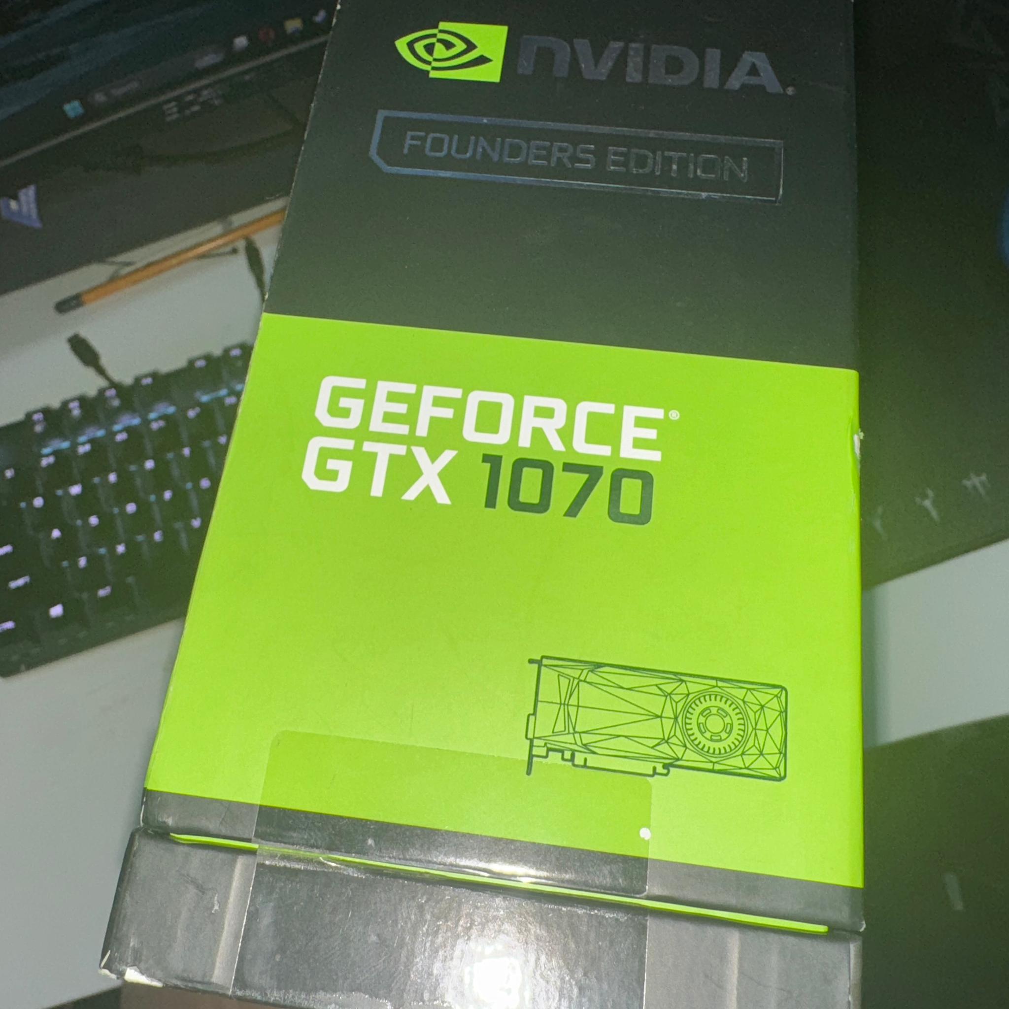 NVIDIA GeForce GTX 1070 BOX ONLY