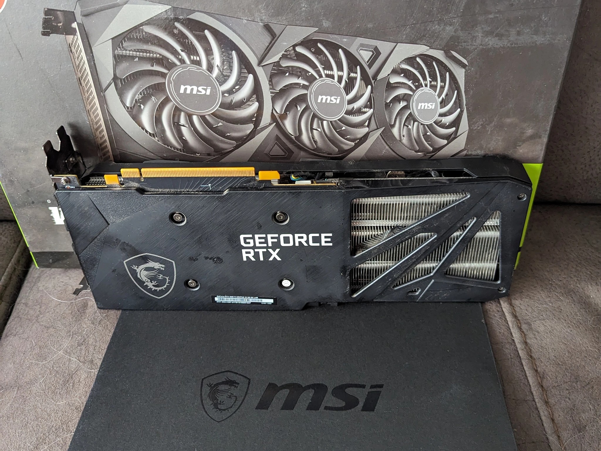 MSI Ventus 3X  3060 ti OC edition
