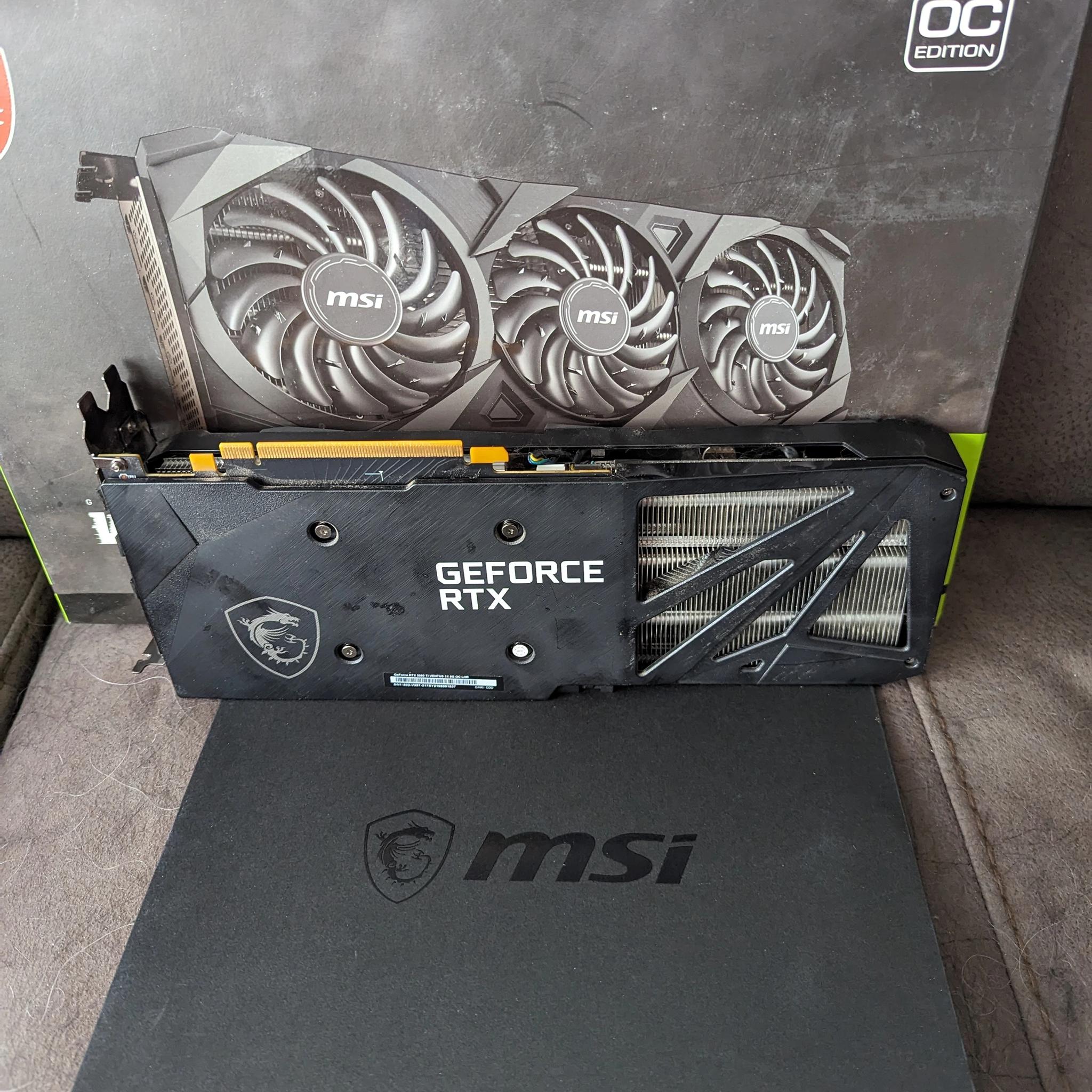 MSI Ventus 3X  3060 ti OC edition
