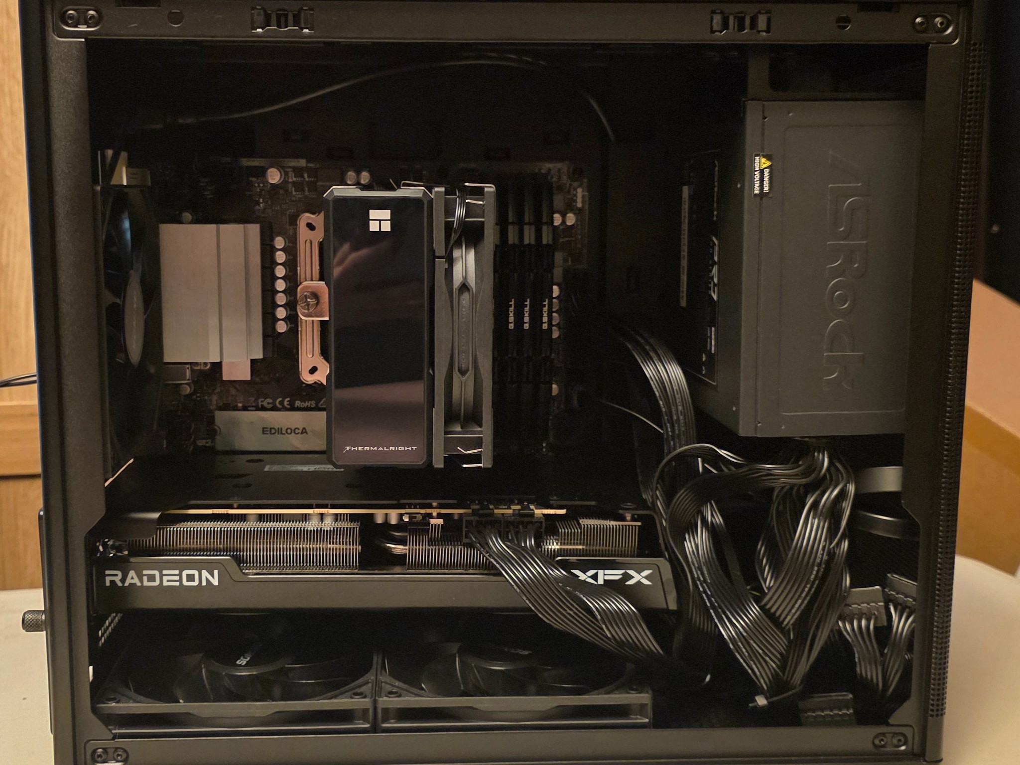 BLACKOUT 1440p, Ryzen 7 5700X3D,RX 7600 XT 16g, 32g RAM, 1TB NVMe, Windows 11, Drivers Installed